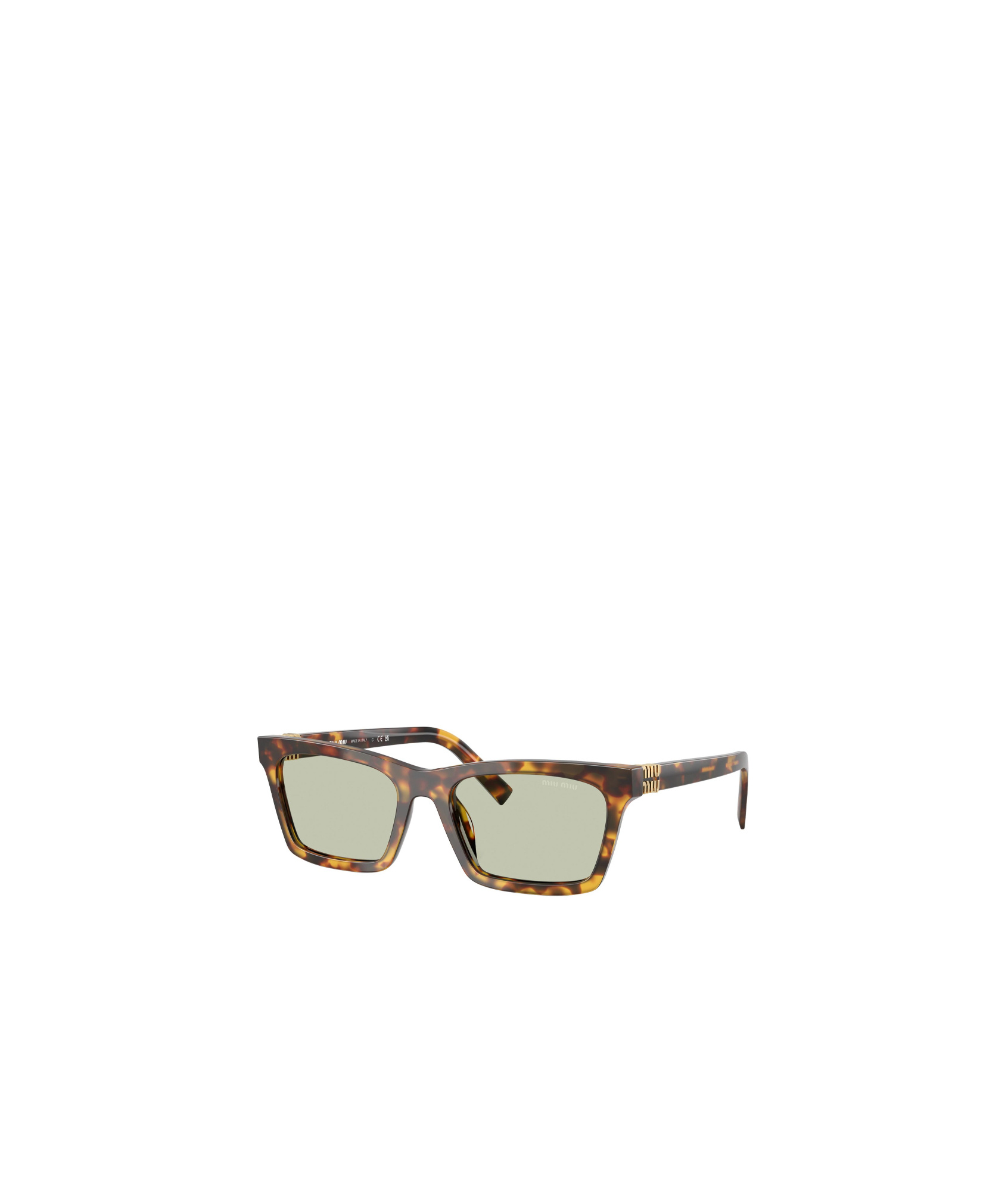 Miu Miu Full Frame Sunglasses In Nude