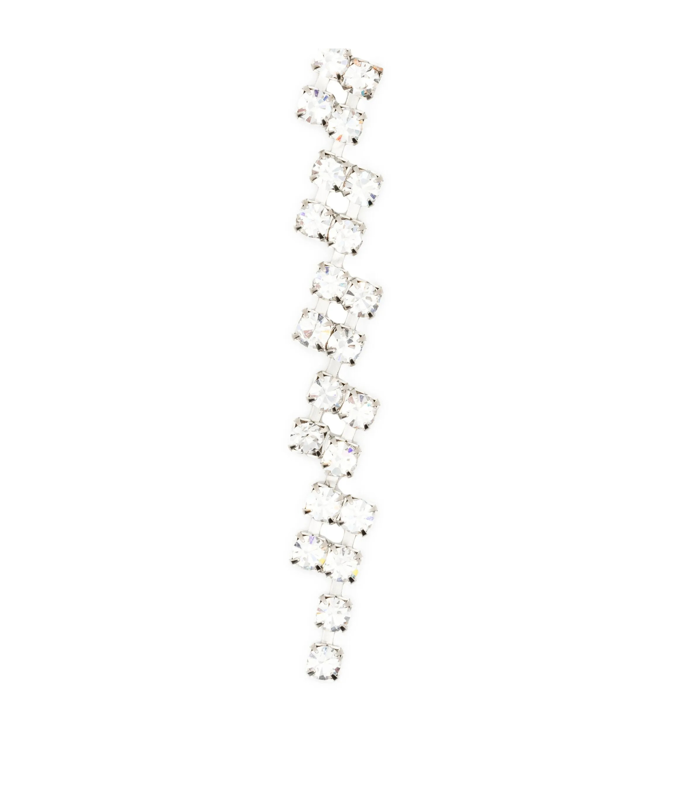 Forte Forte Crystal Pendent Earrings In Metallic