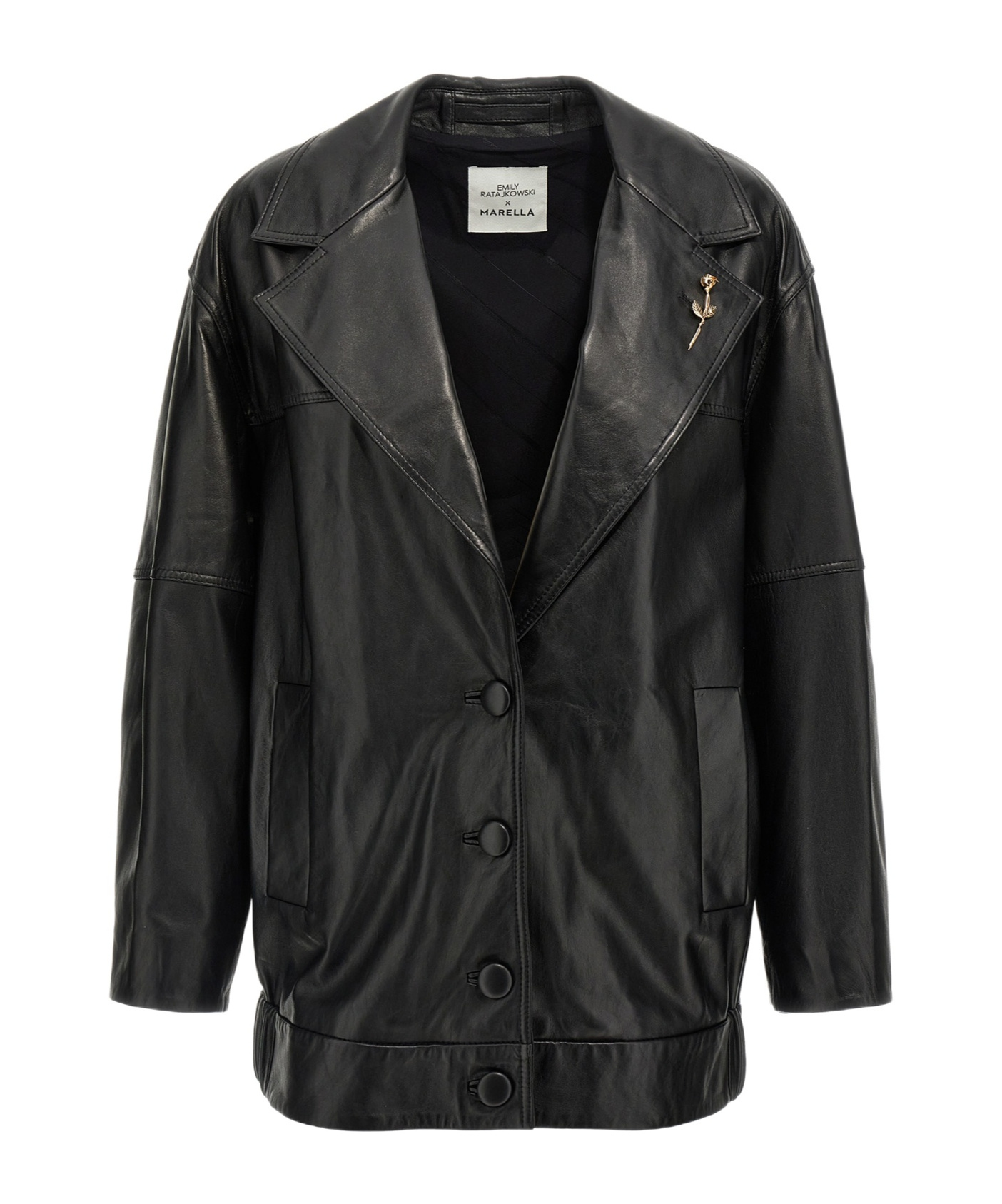 Shop Marella Bomber Jacket In Black