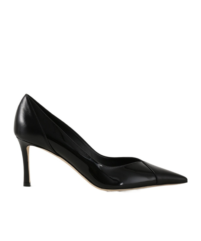 Jimmy Choo Cass 75 Pointed High Heels In Black
