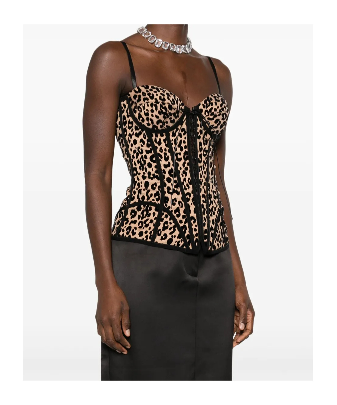 Giuseppe Di Morabito Printed Corset Top
