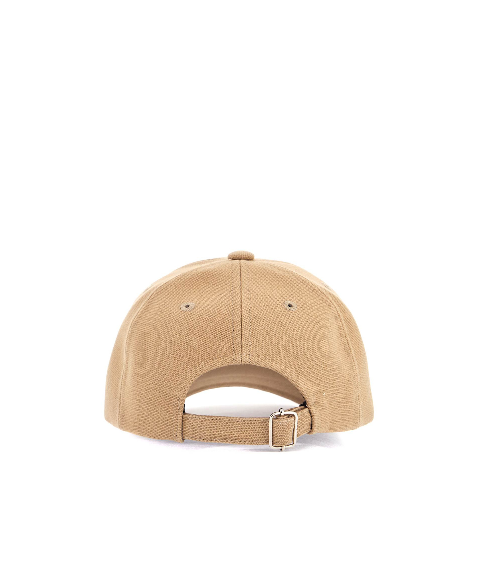Apc A.p.c. Charlies Logo Embroidered Baseball Cap In Nude