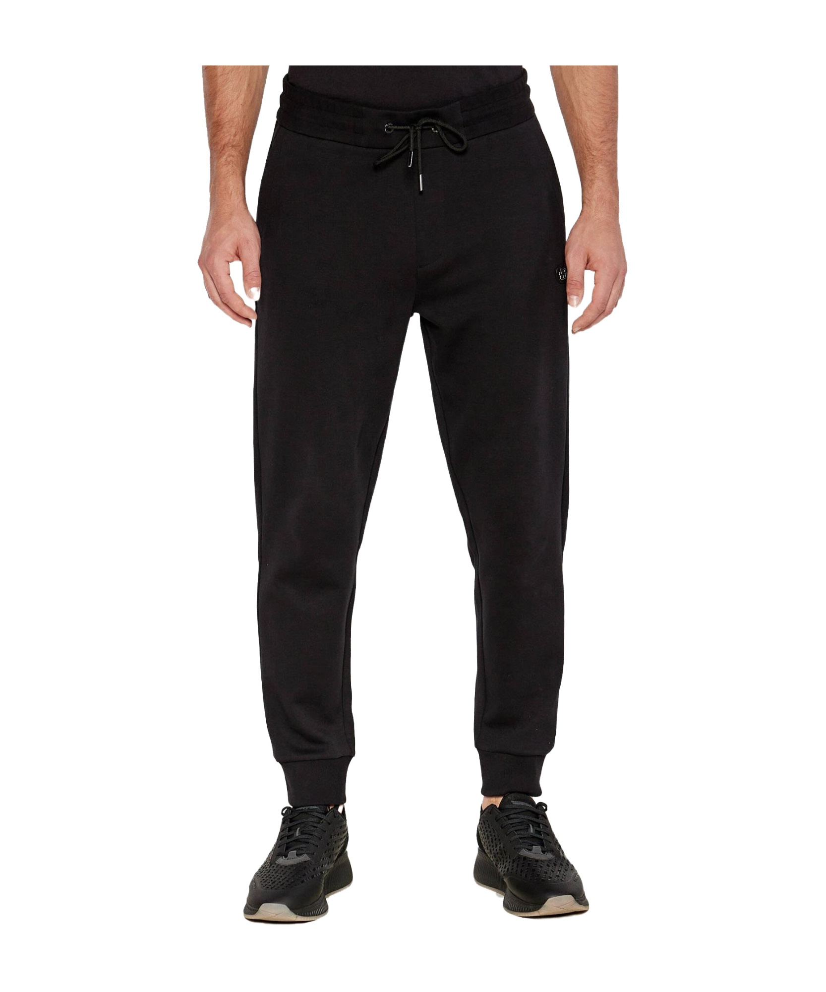HUGO BOSS BOSS HUGO BOSS LOGO PATCH DRAWSTRING TRACK PANTS