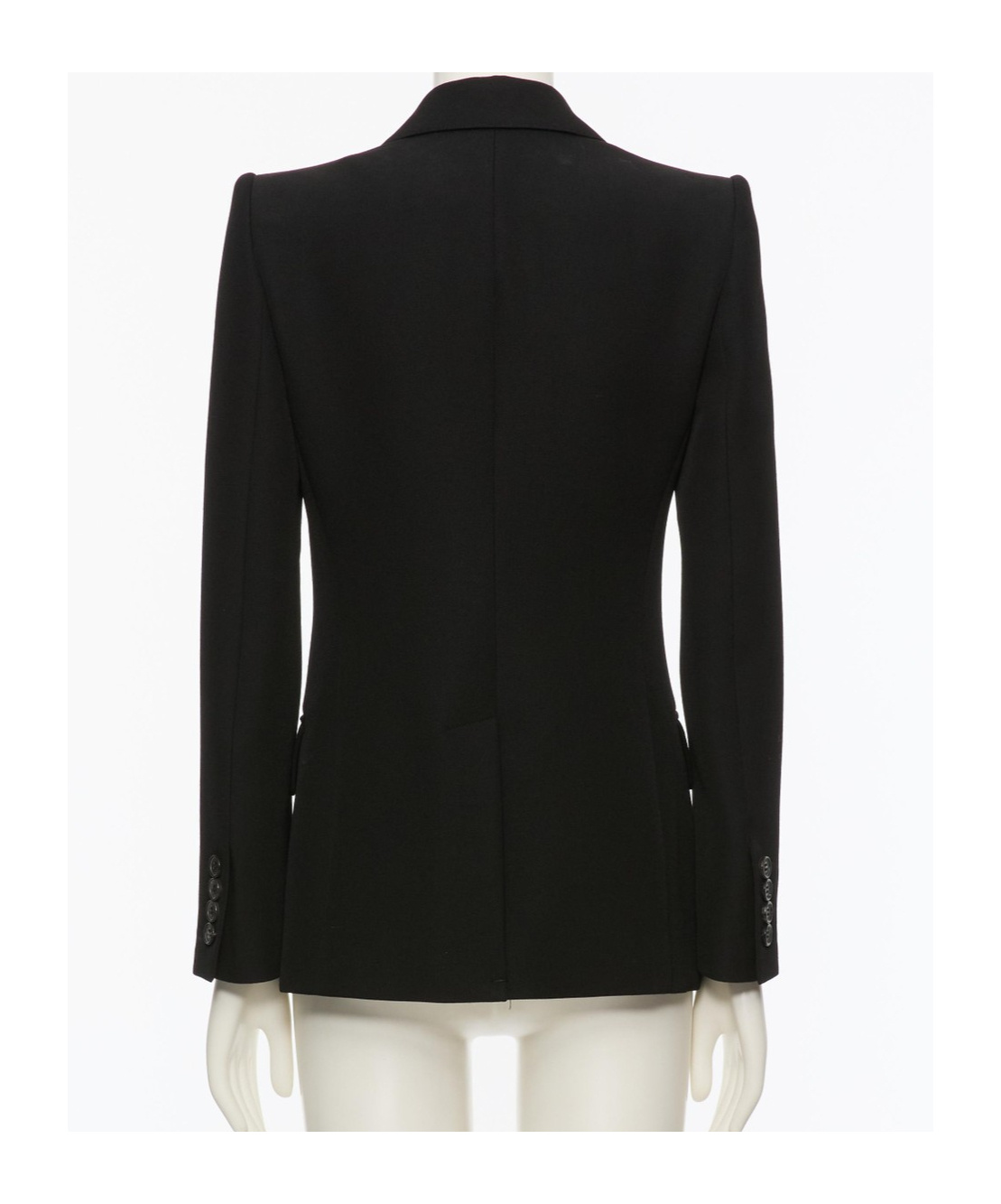 Valentino Crepe Couture Jacket With Bow In Black