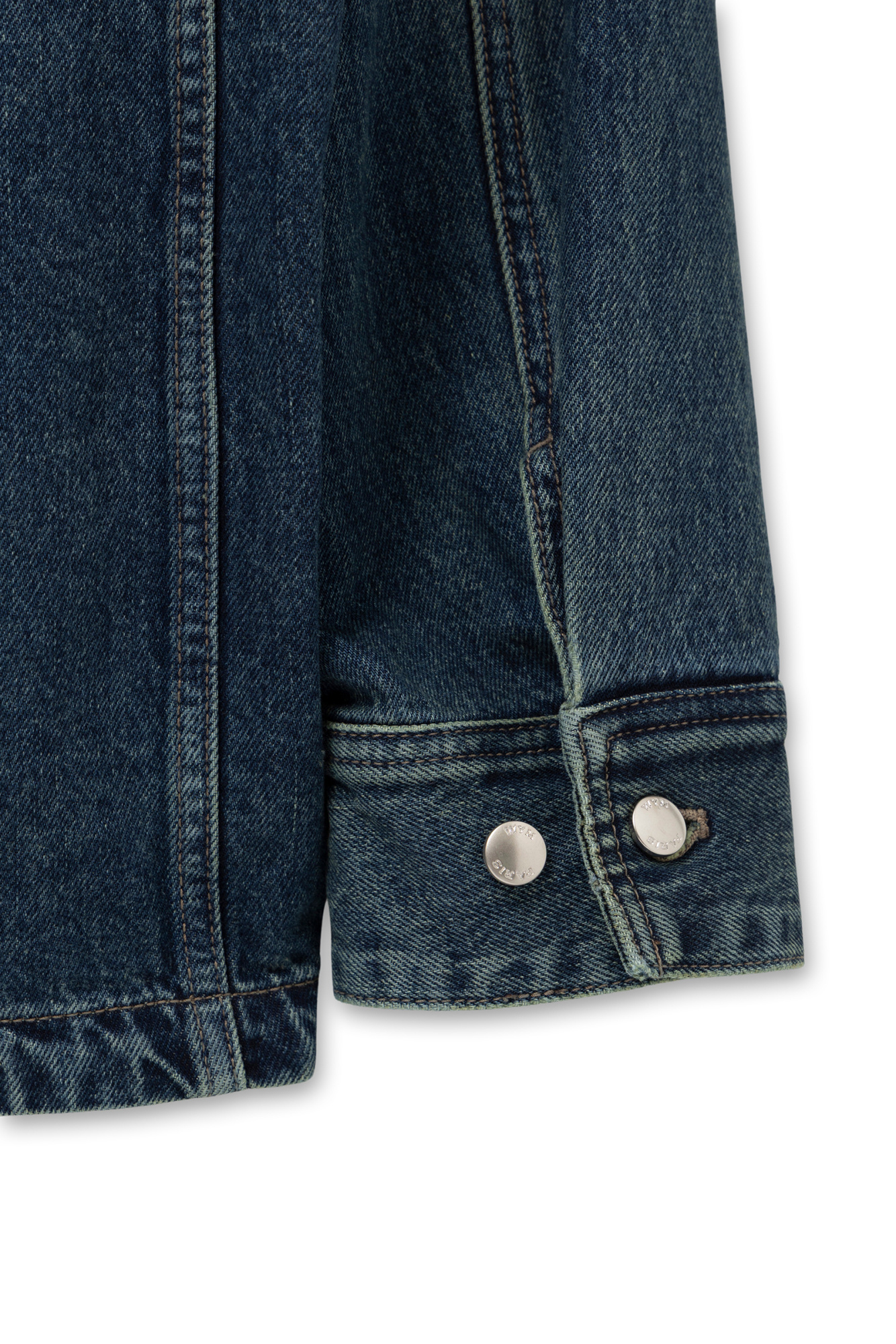 Wooyoungmi Pocket Detail Denim Shirt In Blue
