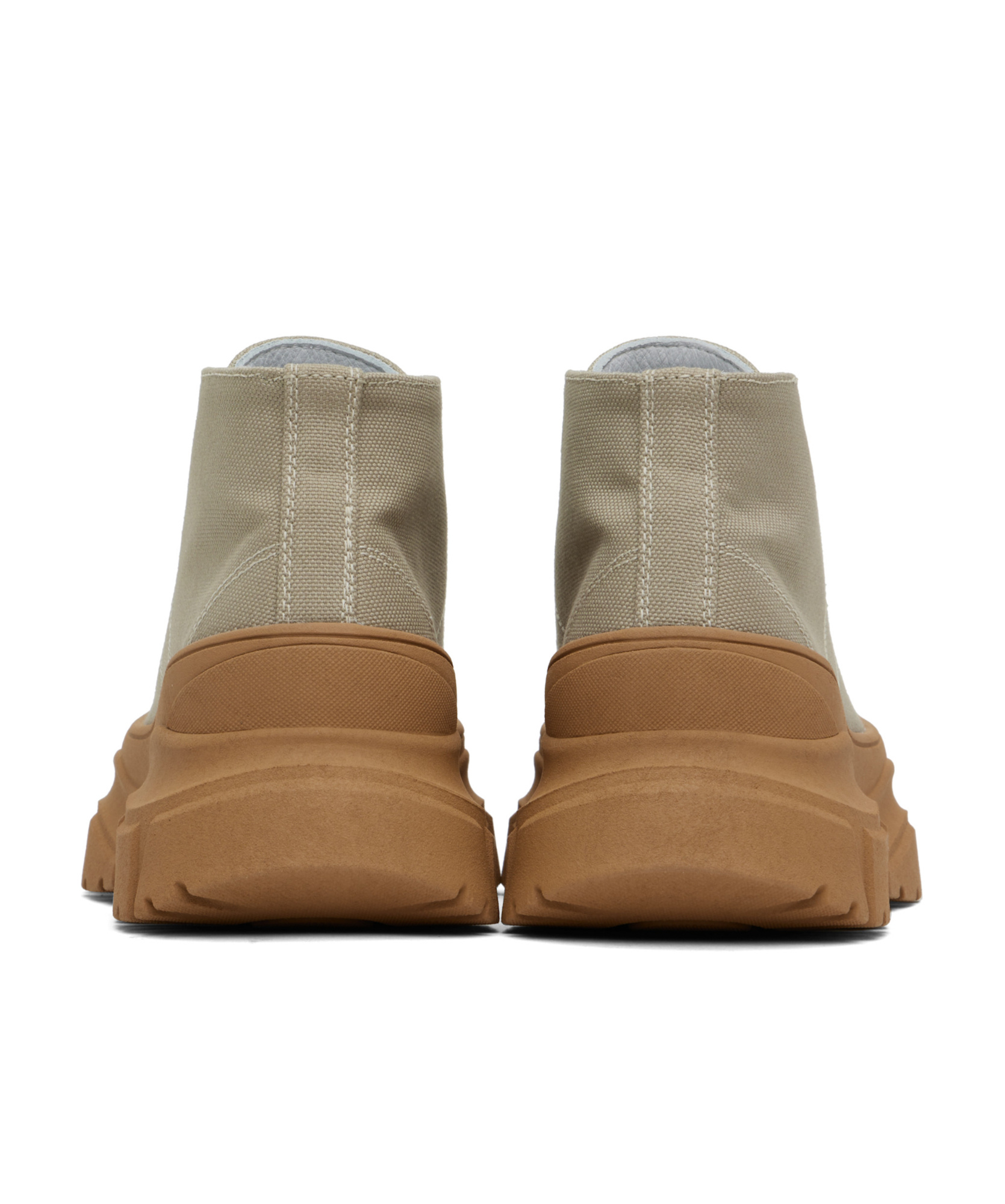 Sofie D'hoore Lace-up High-top Sneakers In Brown