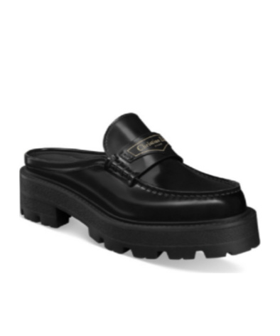 Dior Boy Mule In Black