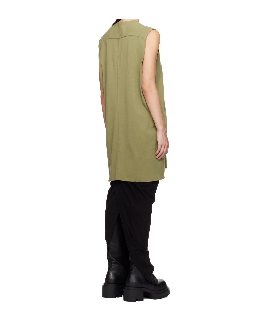 RICK OWENS DRKSHDW ROUND-NECK VEST