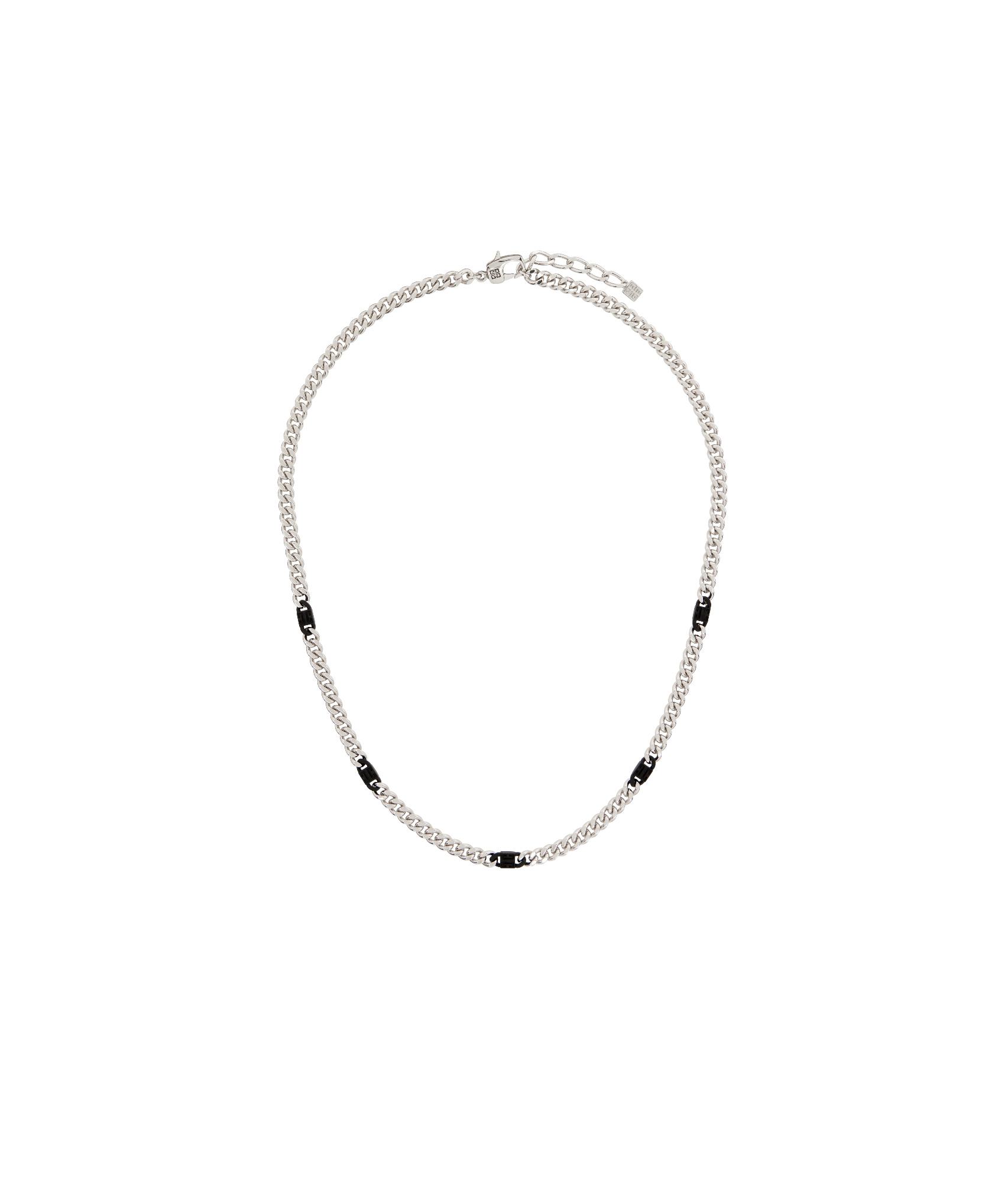 Givenchy Logo Necklace In White