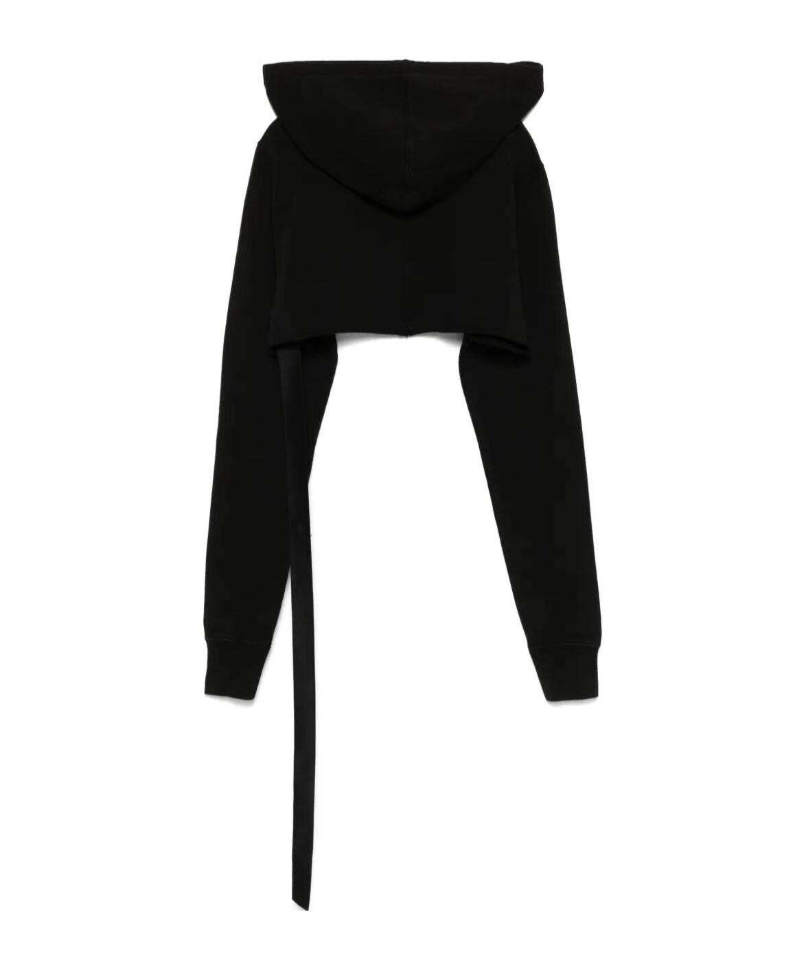 RICK OWENS DRKSHDW FELPA CROPPED HOODIE 