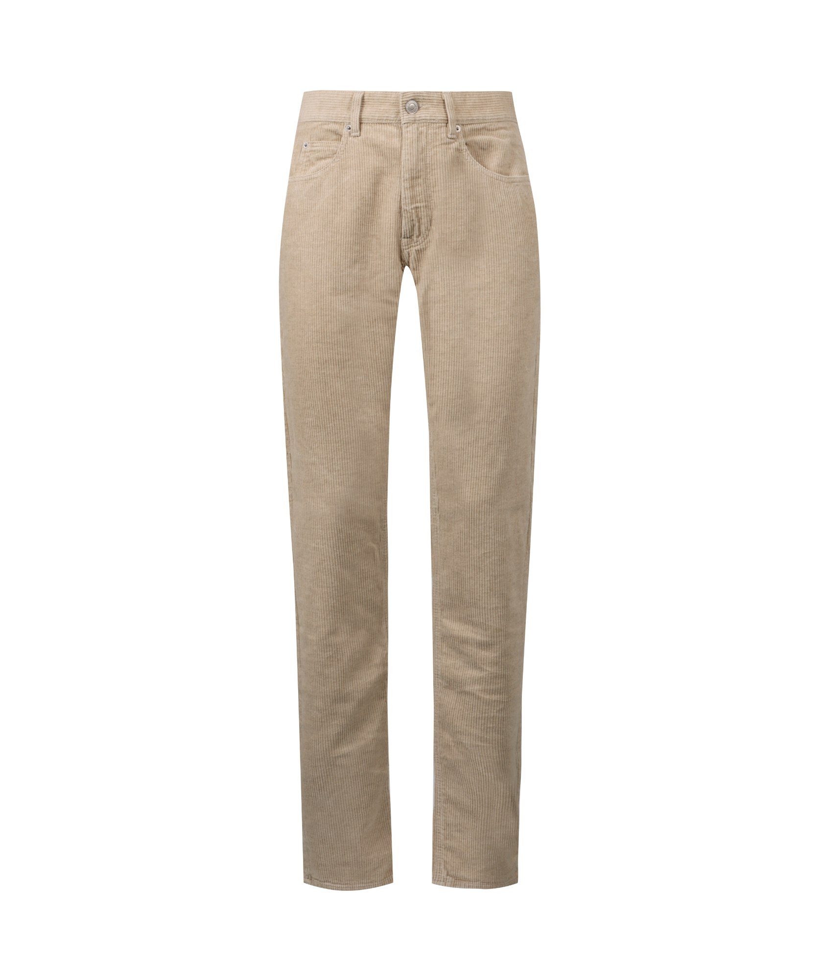 Isabel Marant Men's Jorje Corduroy Trousers In Nude
