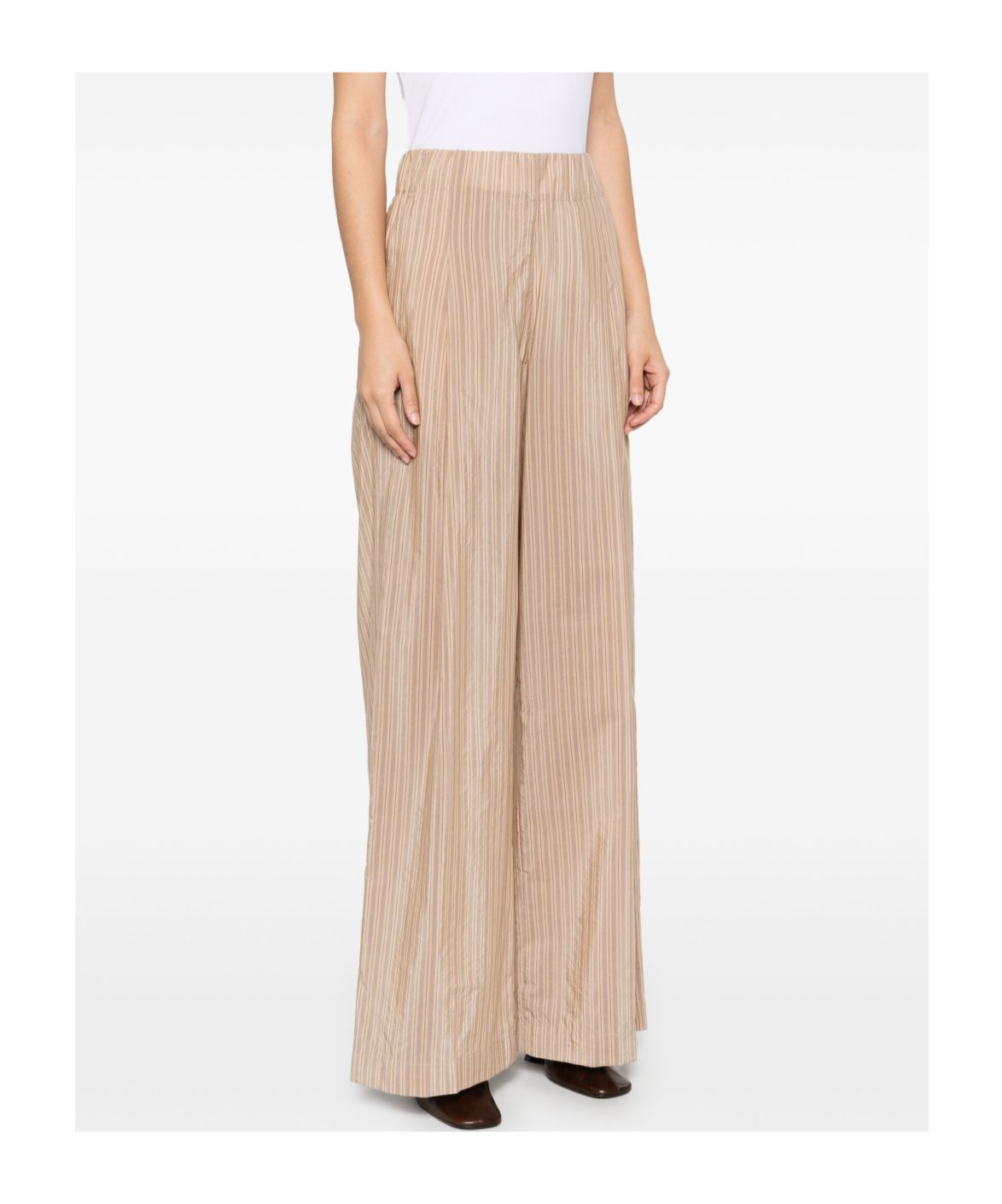 DRIES VAN NOTEN ELASTIC WAIST CASUAL PANTS