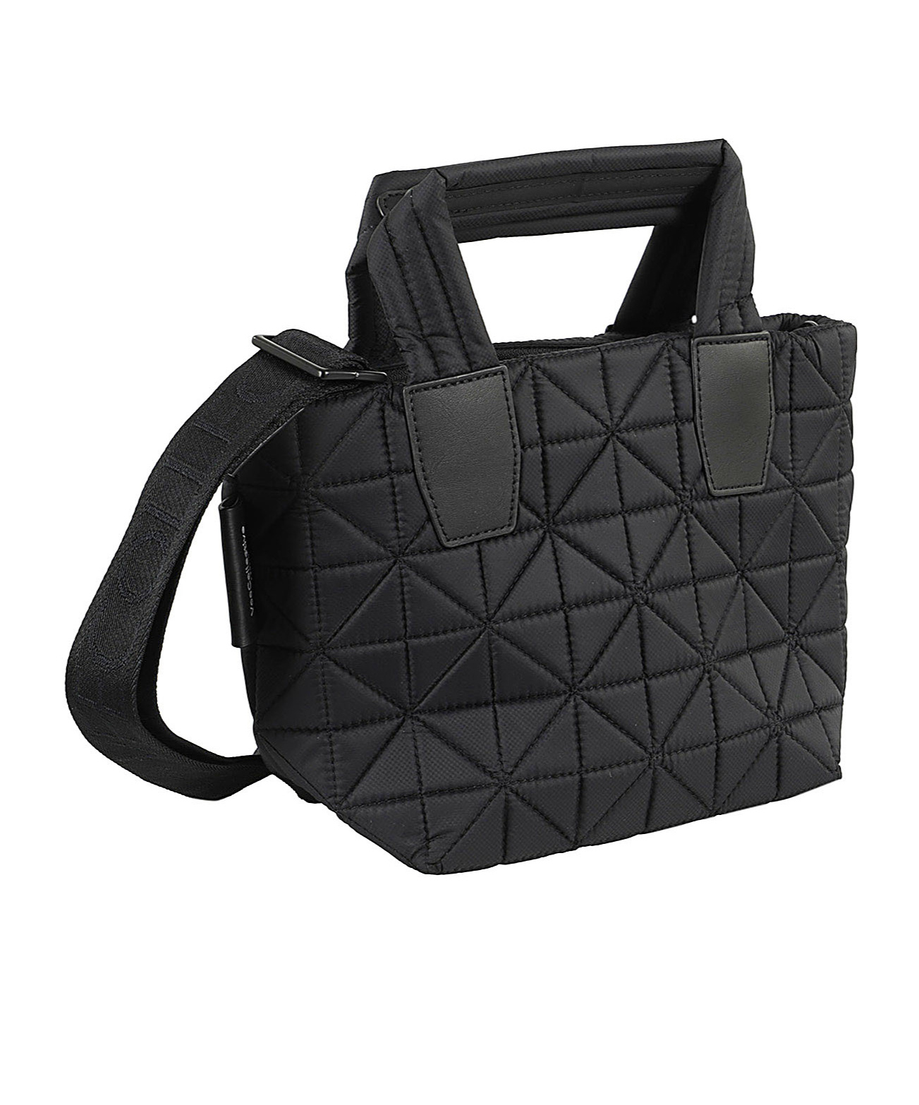 Shop Veecollective Panelled-design Tote Bag In Black
