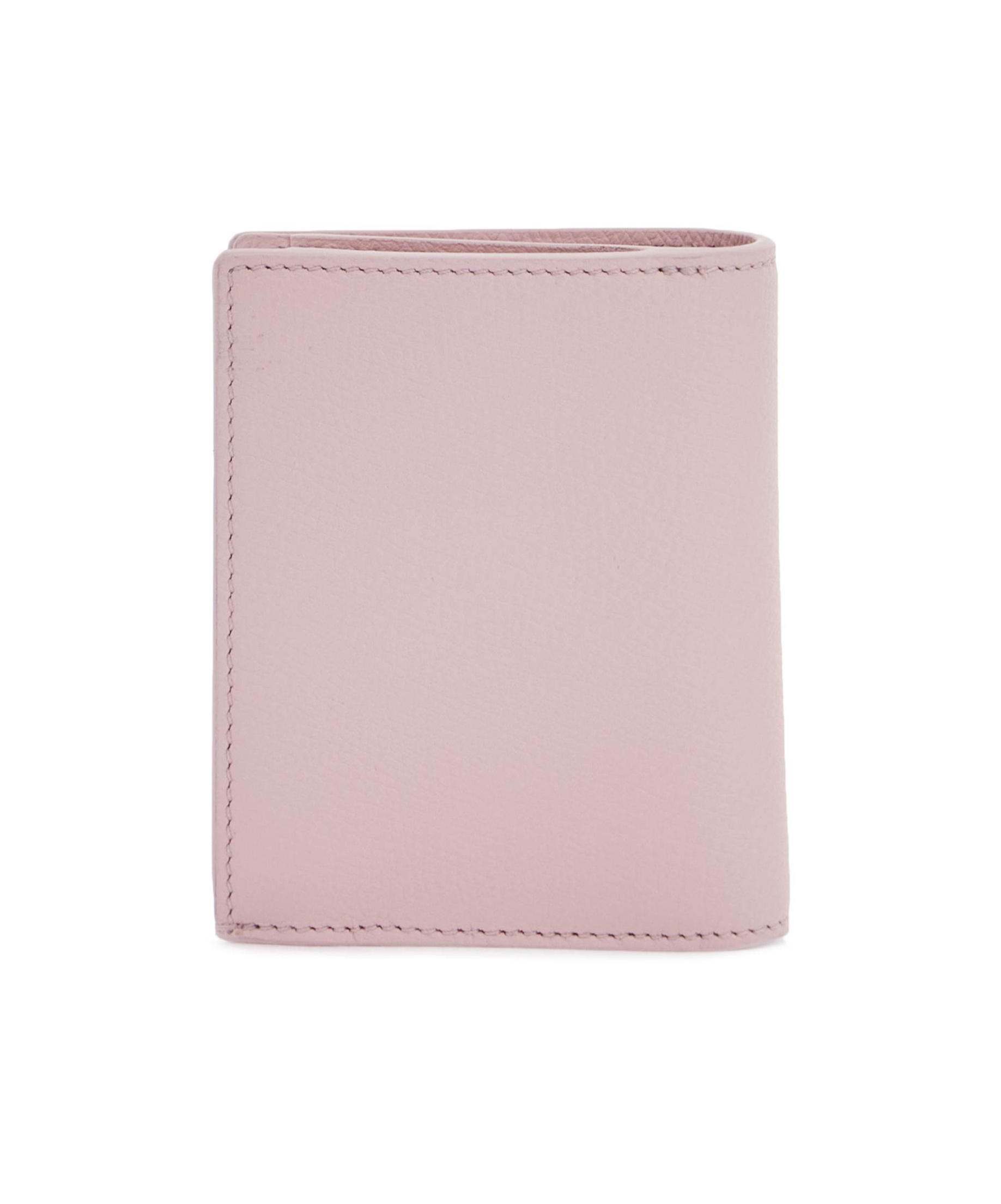 Valentino Double-fold Wallet In Pink