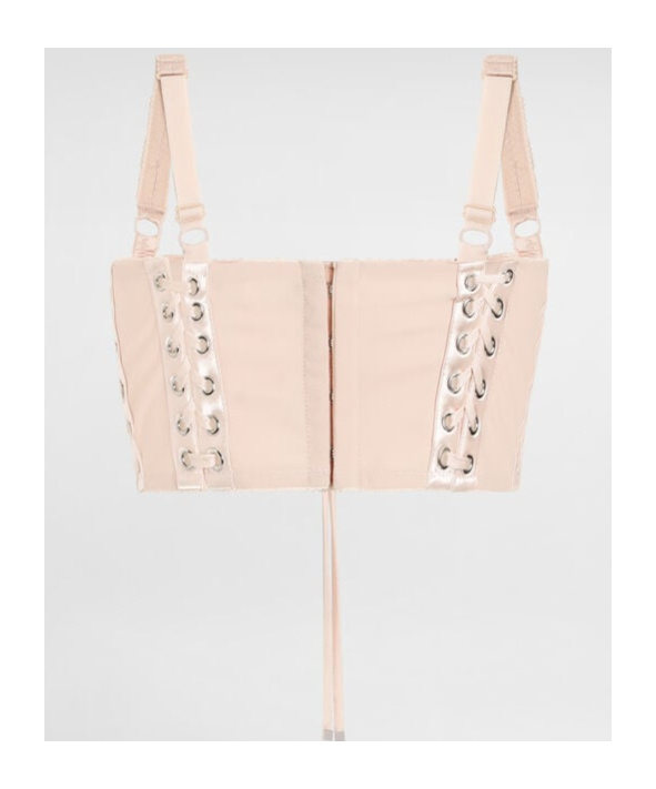 Dolce & Gabbana Lace-up Satin Corset