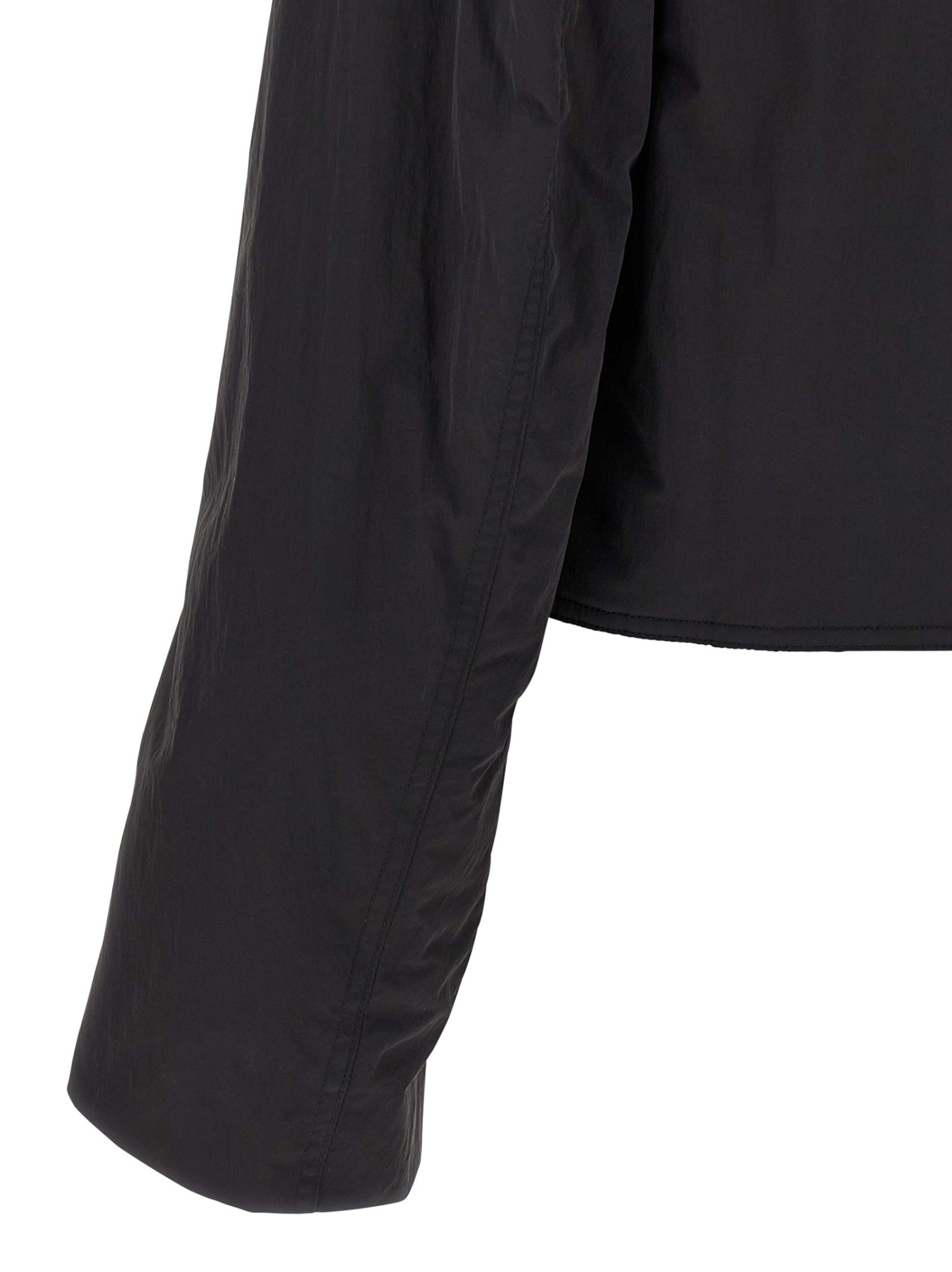 Rick Owens Mens Black Patch-pocket Cargo Shell Jacket In Black