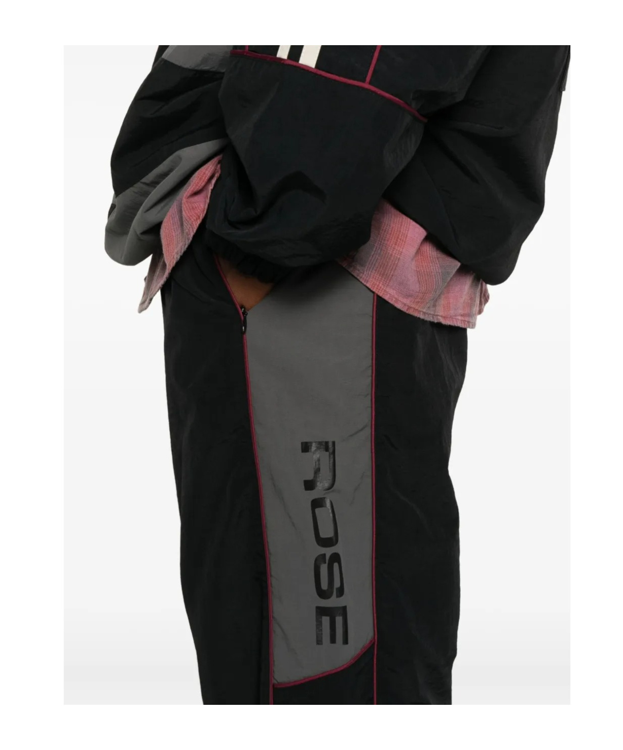 Martine Rose Elastic Waist Sweatpants In Black