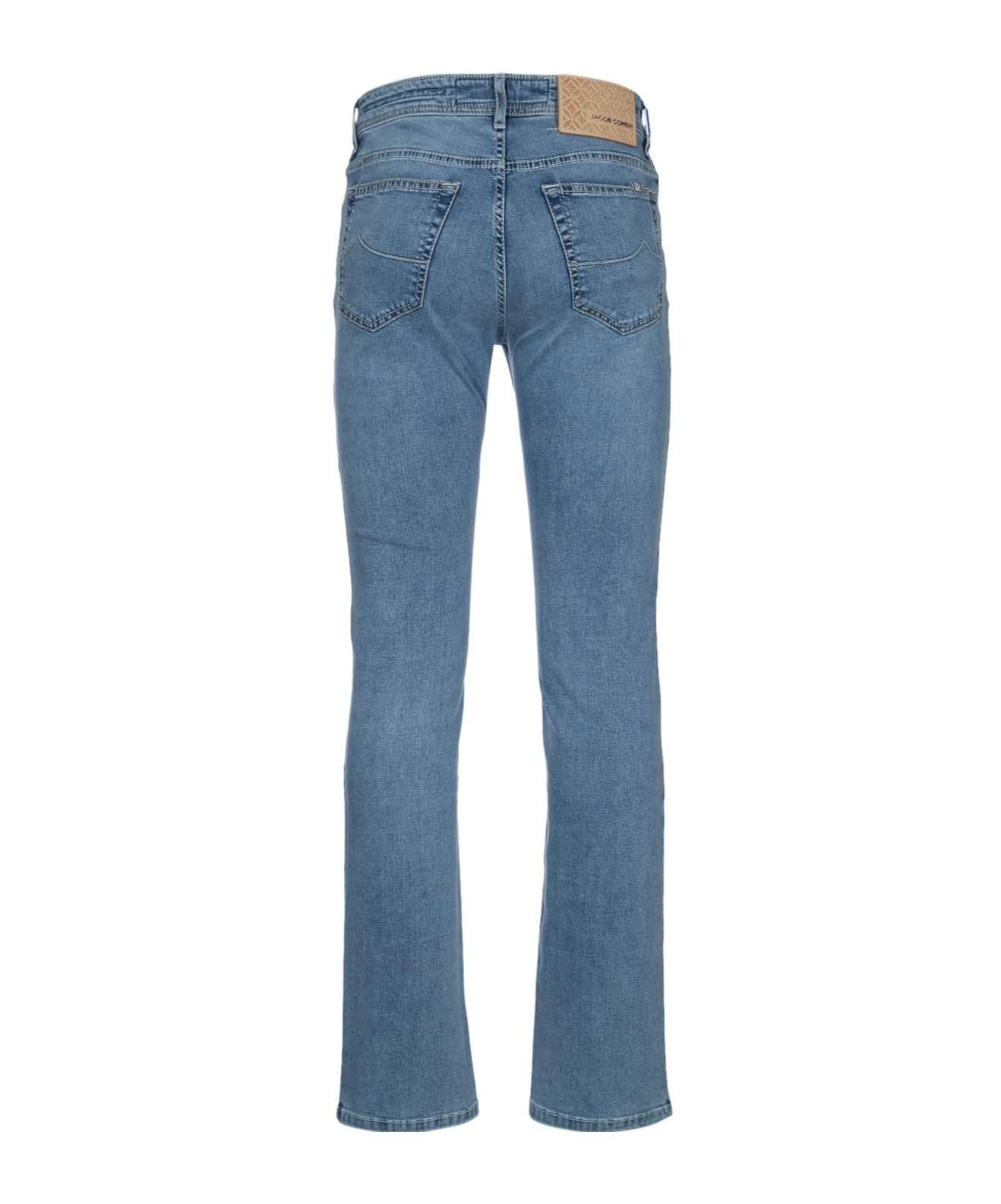 Jacob Cohen Jeans With Belt Loops In Blue