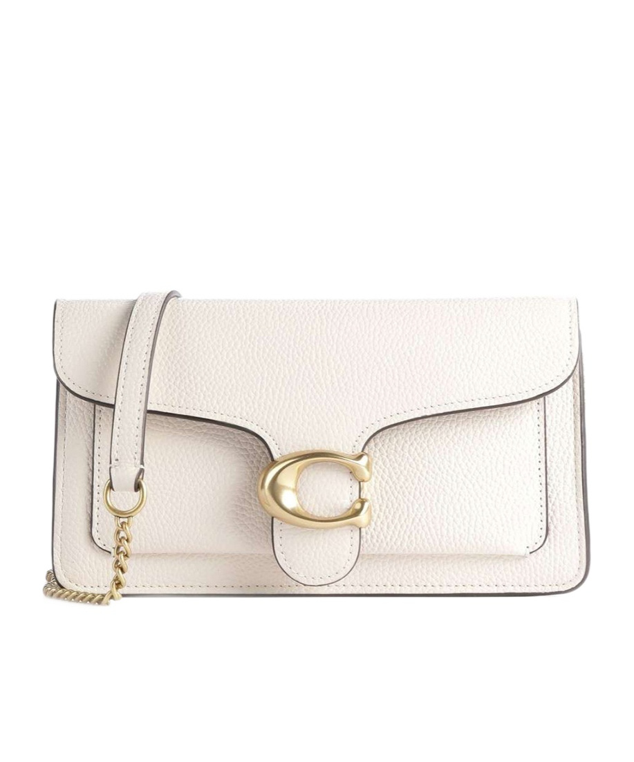 Coach Adjustable Shoulder Strap Shoulder Bag In White