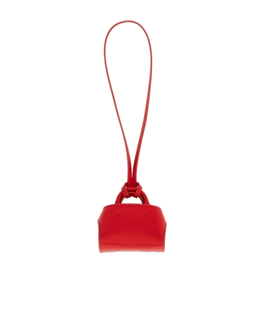 Ferragamo Hug Mini Bag Charm In Red