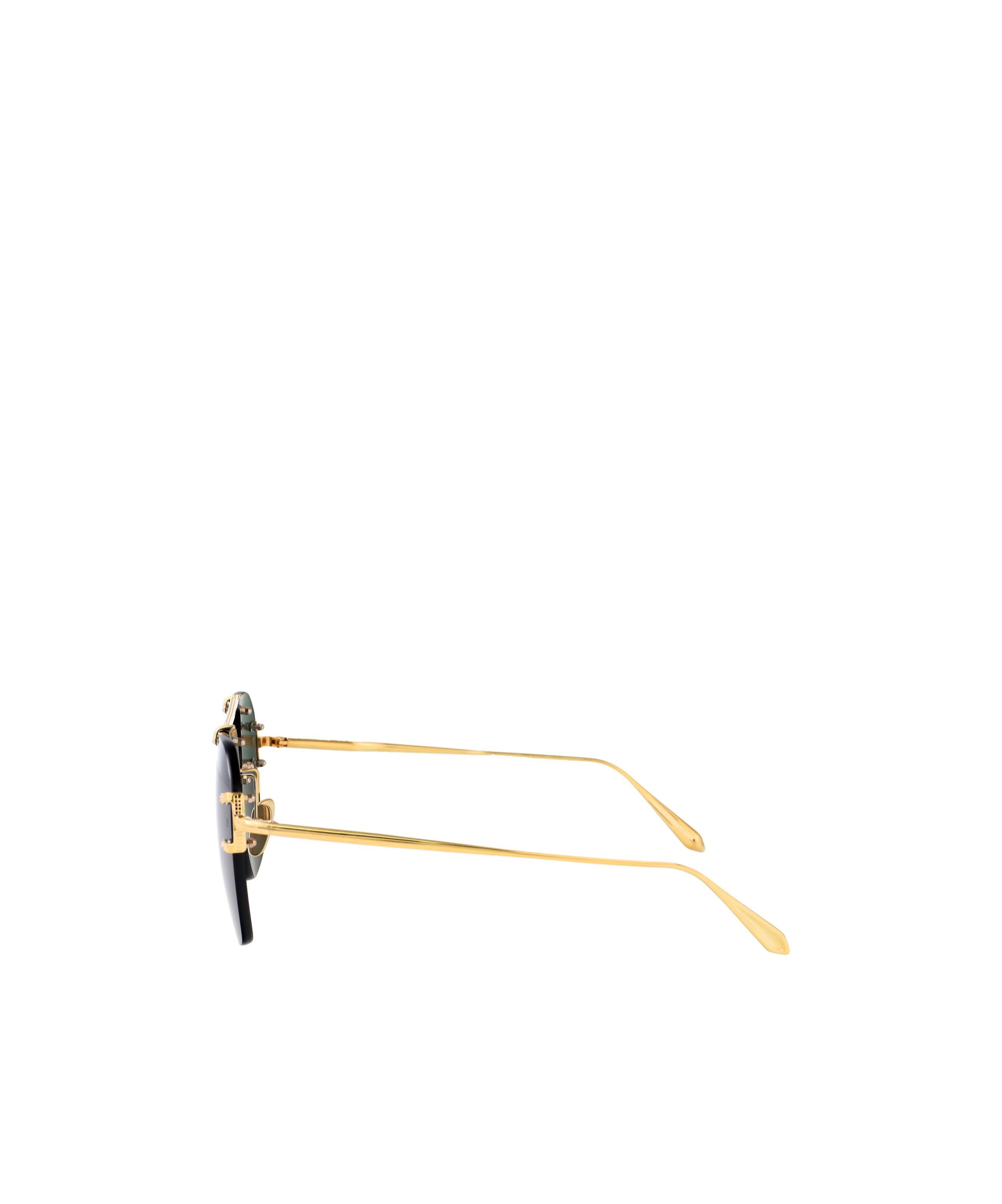 Linda Farrow Reyner Titanium Sunglasses