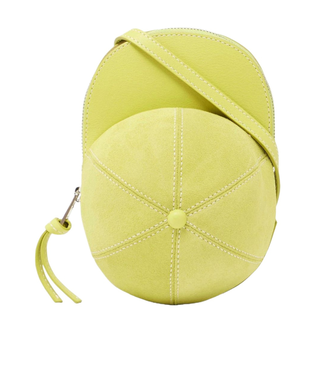 Jw Anderson Shoulder Bag Cap In Yellow