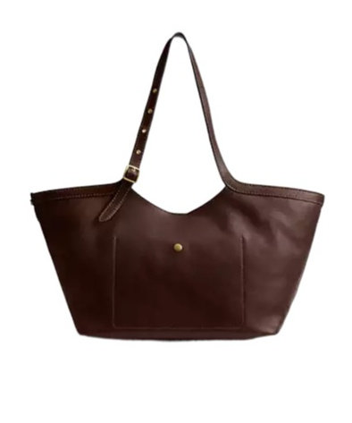 Coach Gramercy Tote In Brass/maple