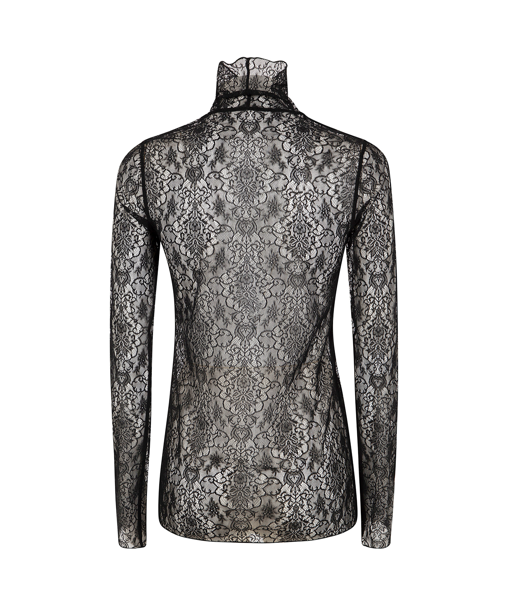 Yohji Yamamoto Suéter Con Cuello Alto - Negro In Black