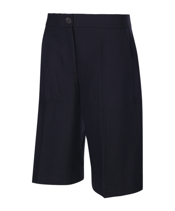 Studio Nicholson City Pleated Shorts Pockets In Black