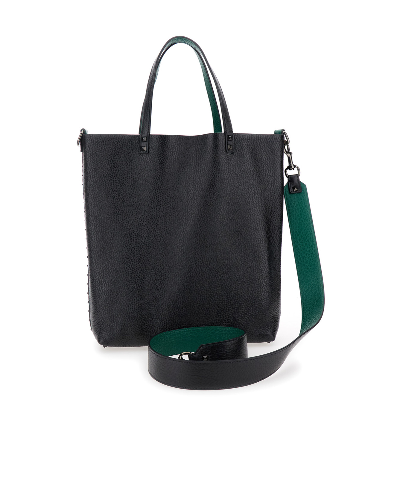 Valentino Reversible Tote Bag In Black