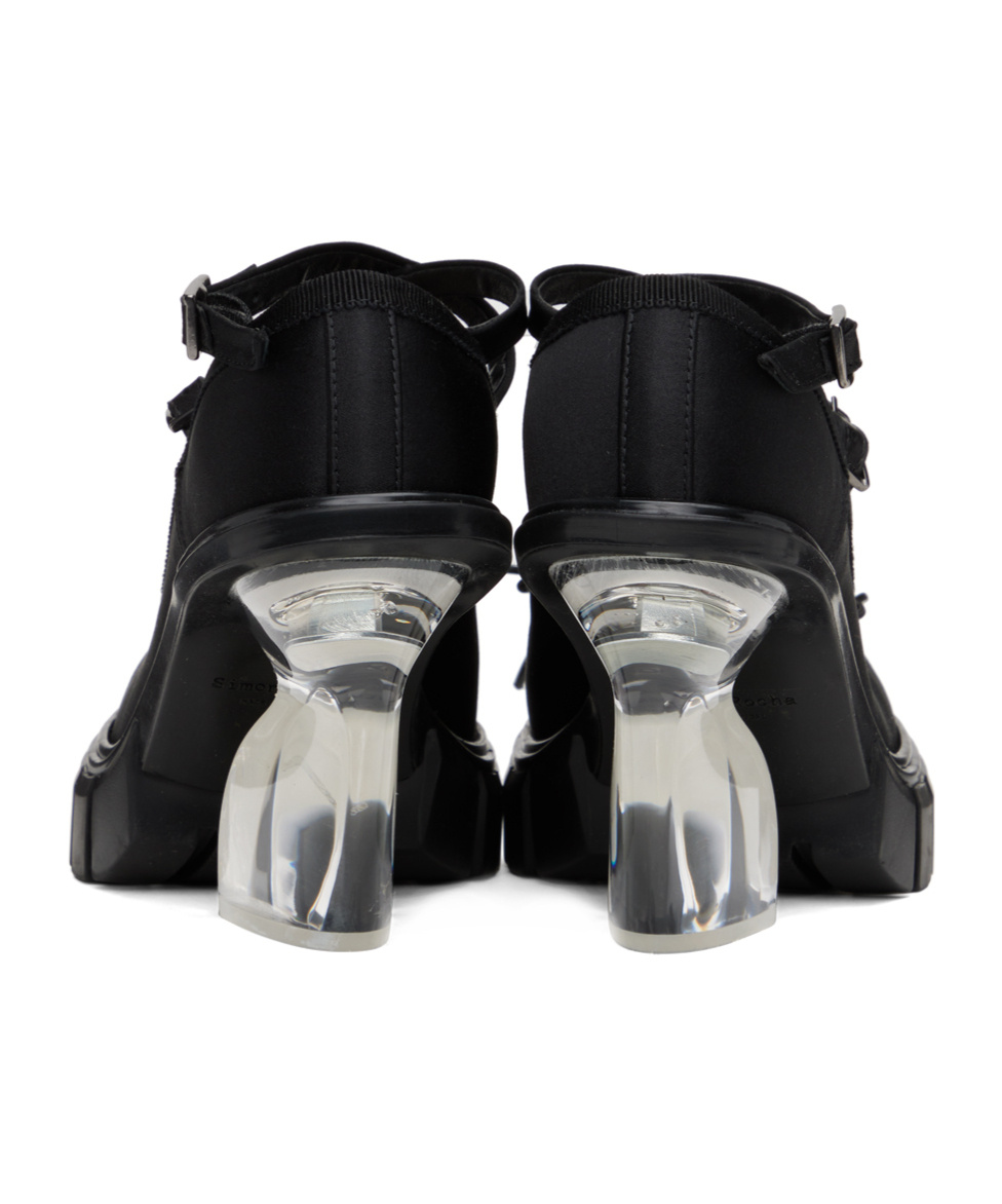 Simone Rocha Bow Tie High Heels In Black