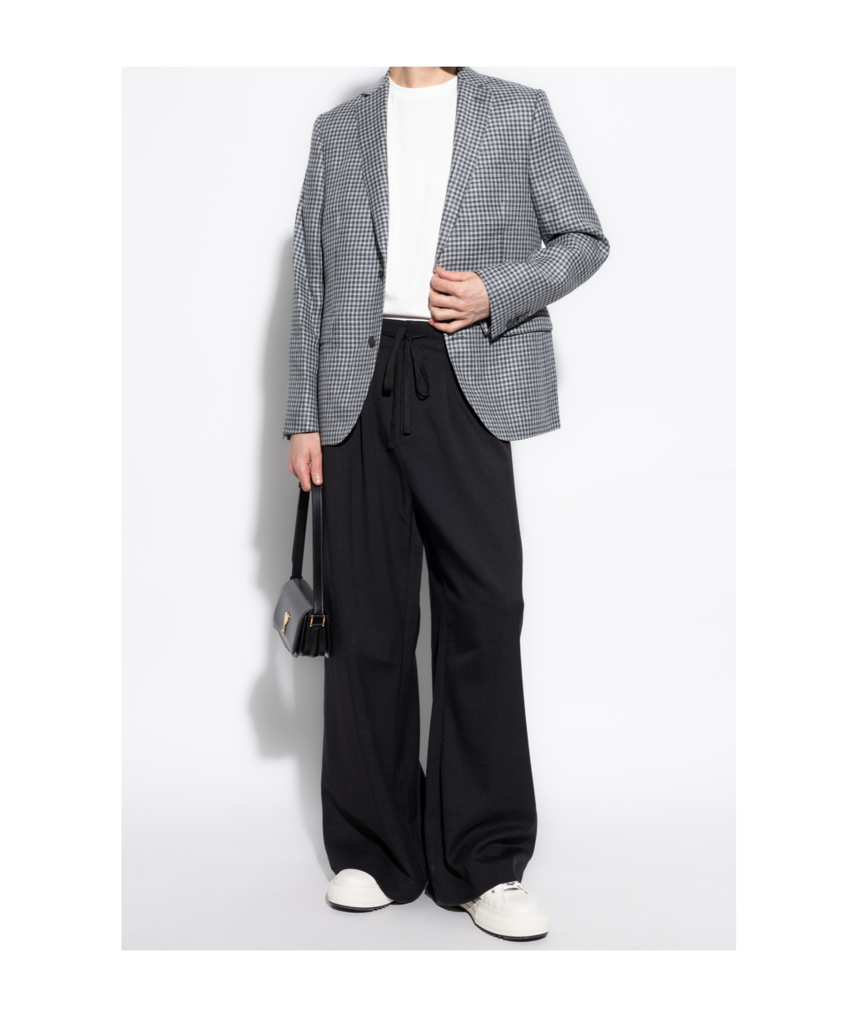 OFFICINE GENERALE CHECKED BLAZER
