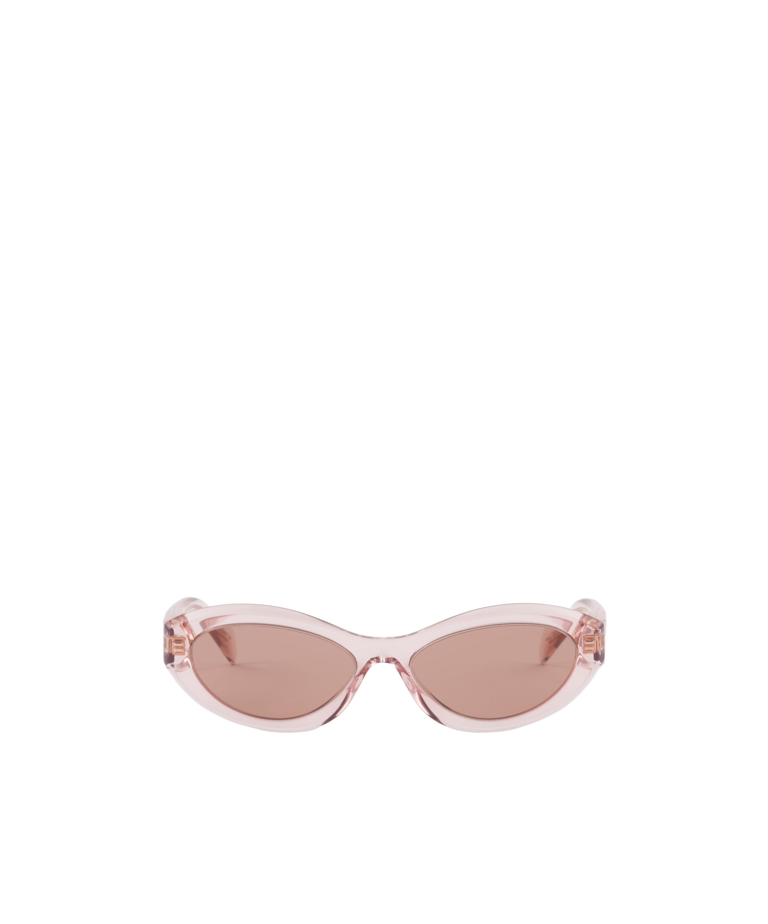 Shop Prada Symbole Sunglasses In Pink