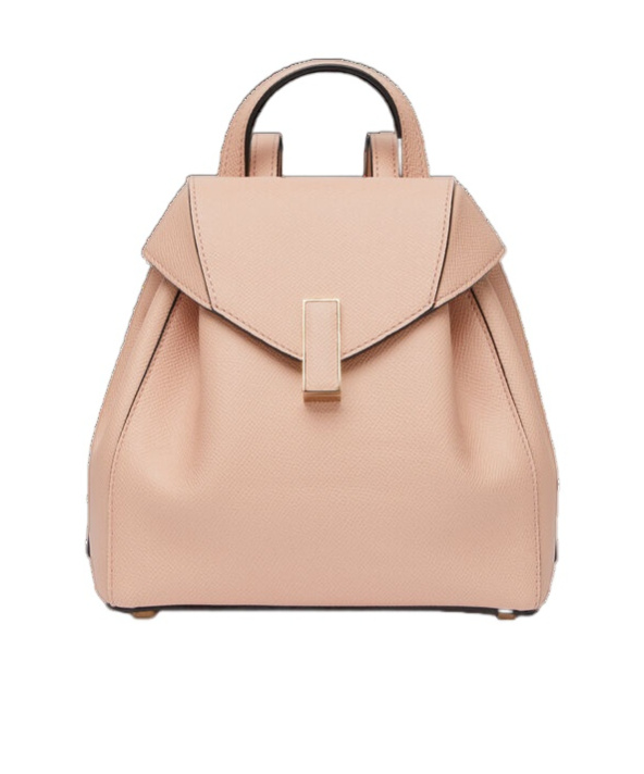 Valextra Iside Mini Leather Backpack In Pink