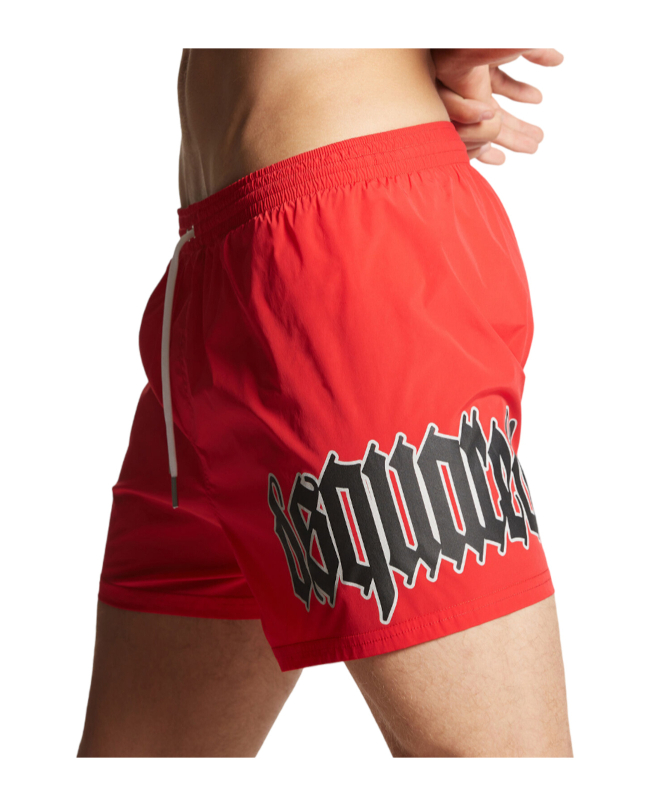 Dsquared2 Boxer Midi In Red