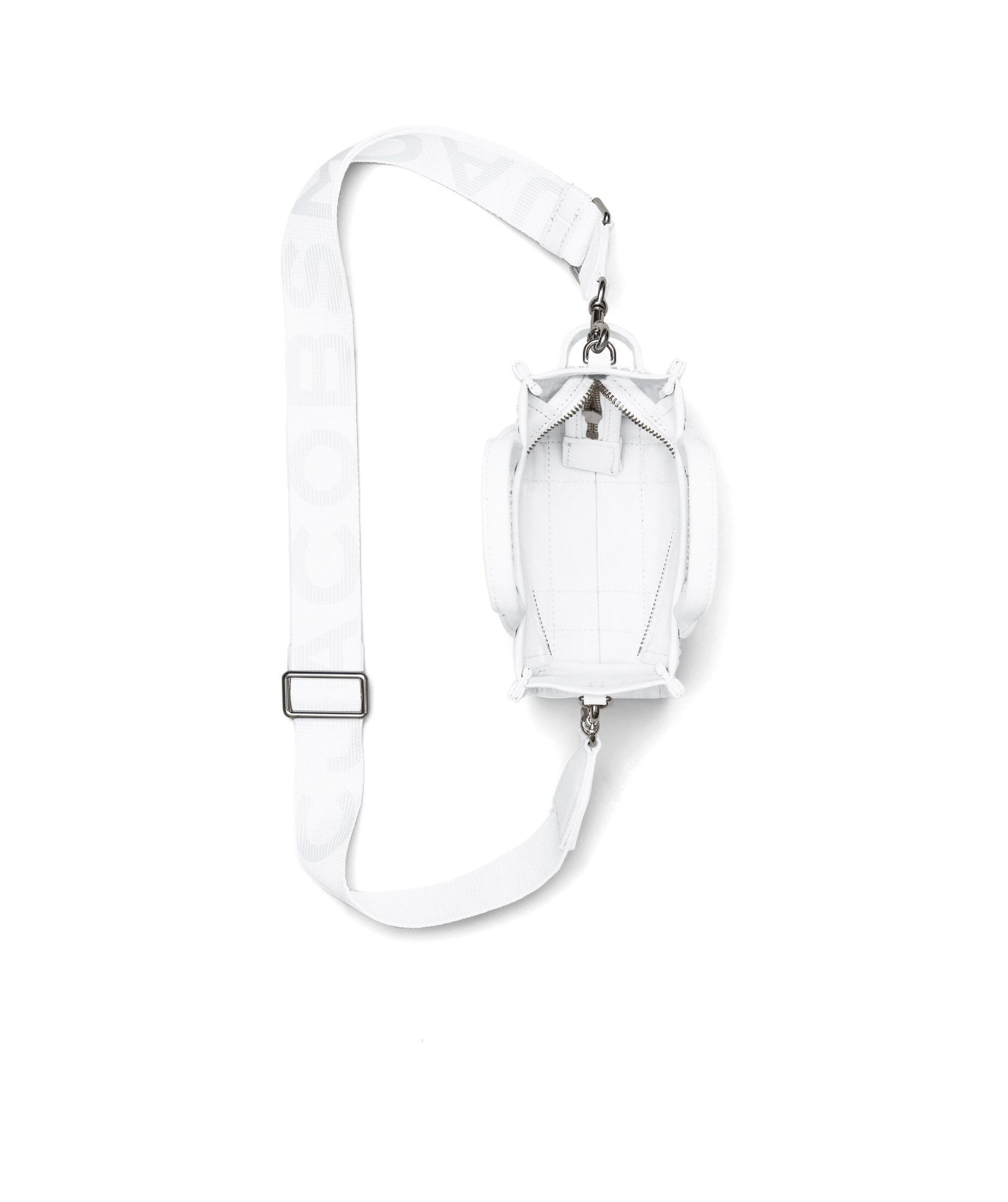 Marc Jacobs Women's The Crystal Canvas Small Tote Bag In White