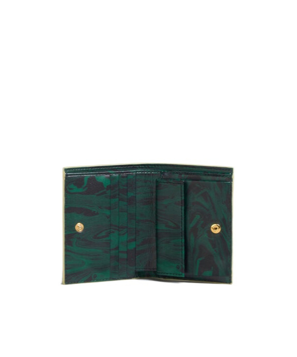 Marni Venice Bi-fold Leather Wallet In Neutral