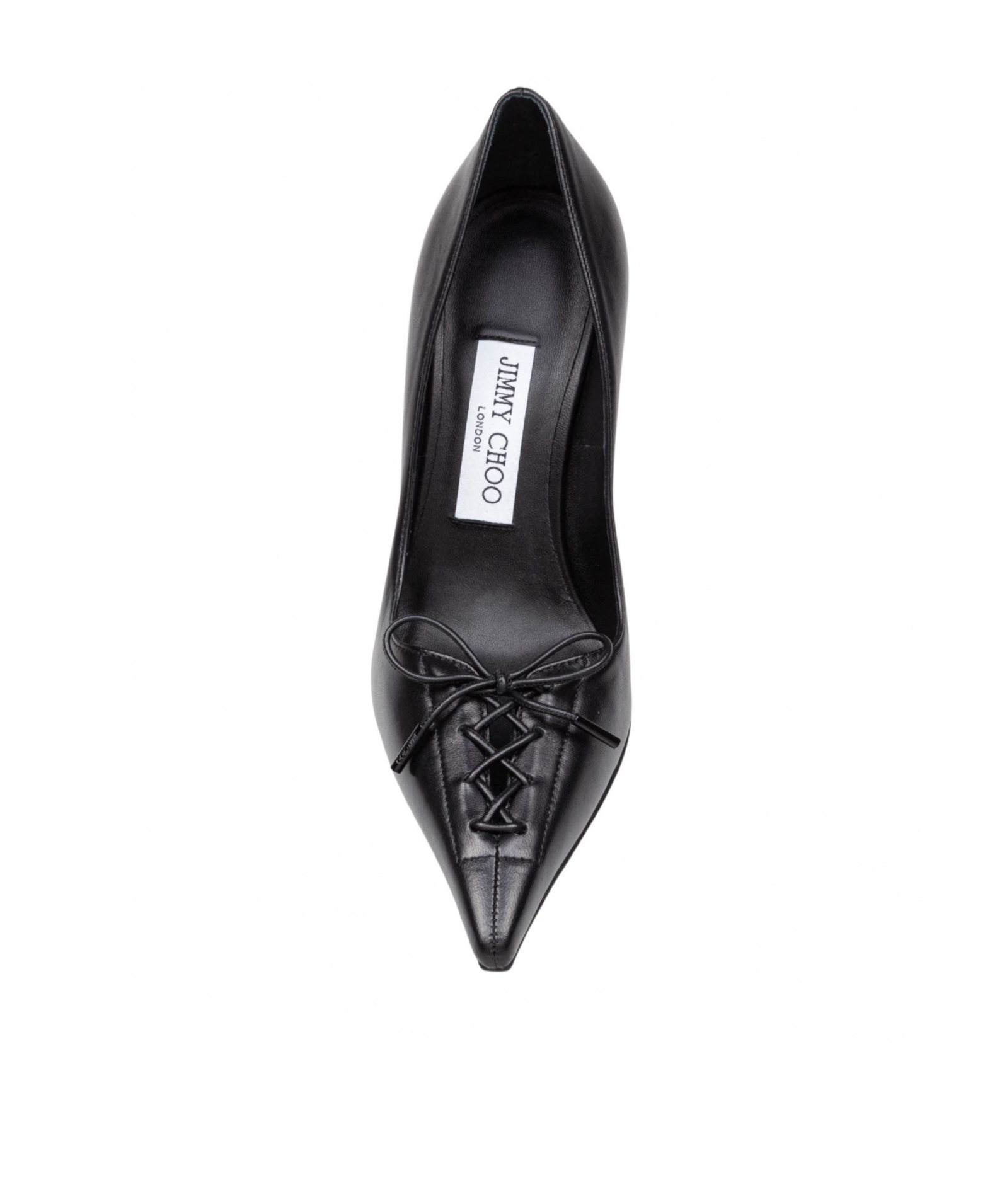 Jimmy Choo Scarlett 95 Pumps With Pointed Toe And Square Cut Design In Black