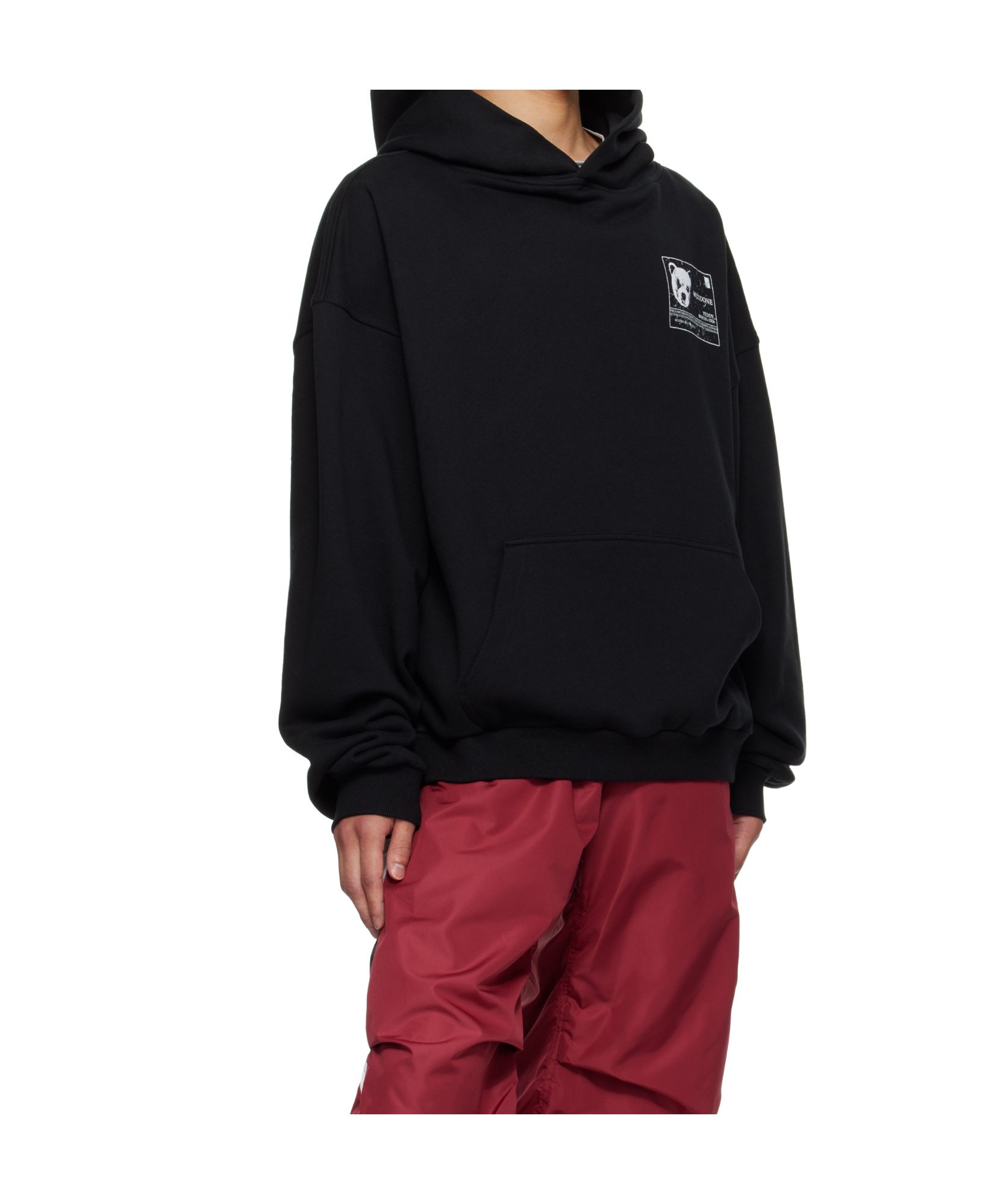 We11 Done Dna Hoodie In Black