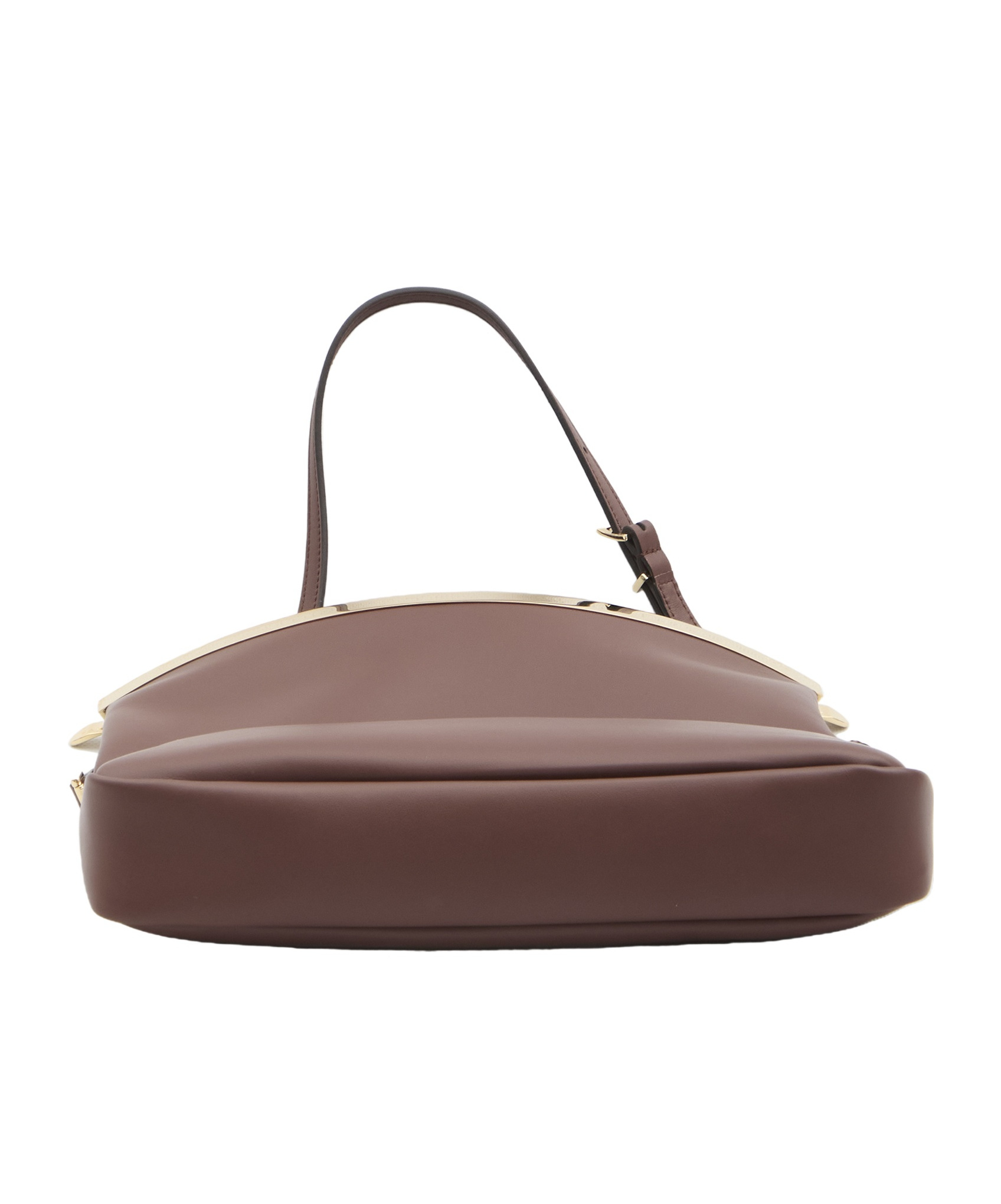 Tod's Embossed Flip Shoulder Bag In Brown