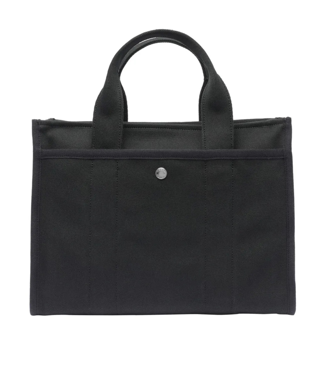 Shop Coach Double Handle Shoulder Bag In Black