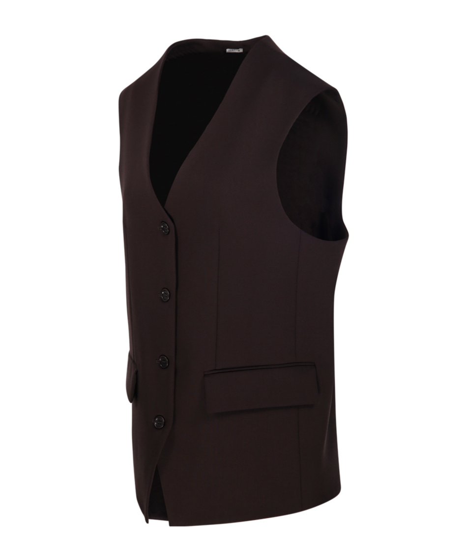 P.a.r.o.s.h Button Vest In Animal Print