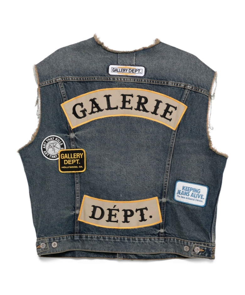 Gallery Dept. Outwear Waistcoats In Blue