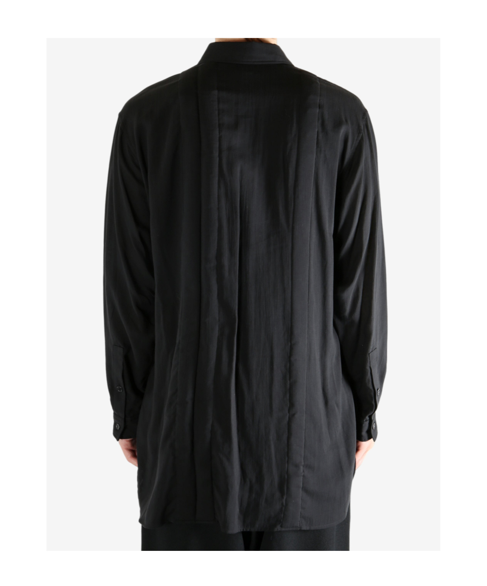 Yohji Yamamoto Quilted Shirt In Black