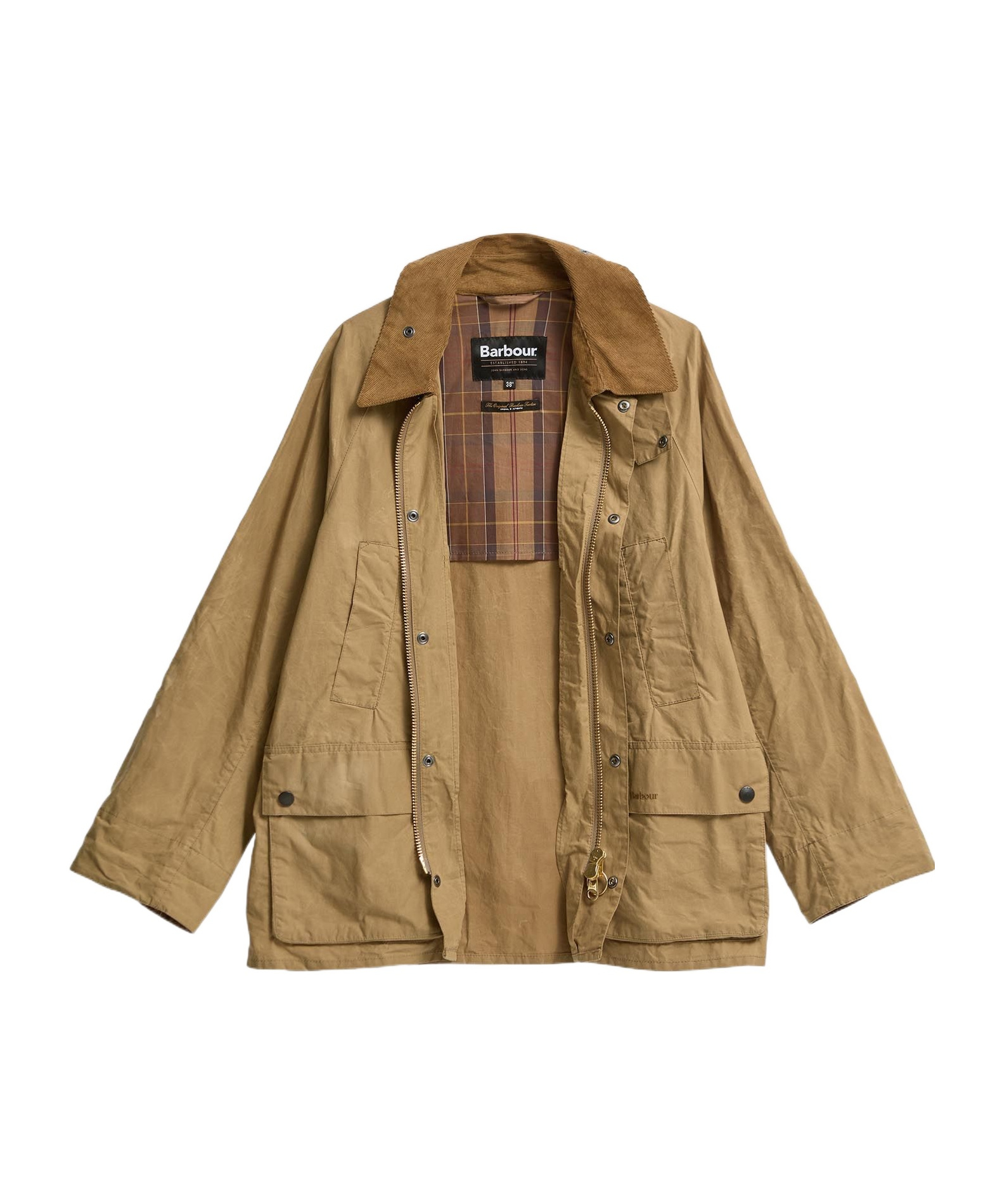 BARBOUR OVERSIZED BEDALE CASUAL JACKET