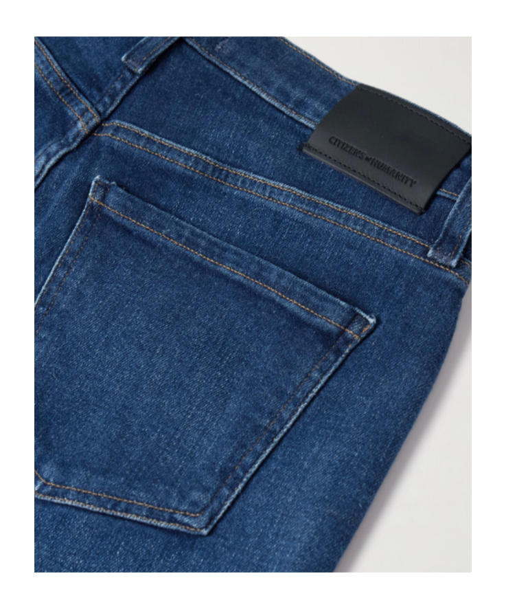 Citizen Of Humanity Delfina Jeans In Blue