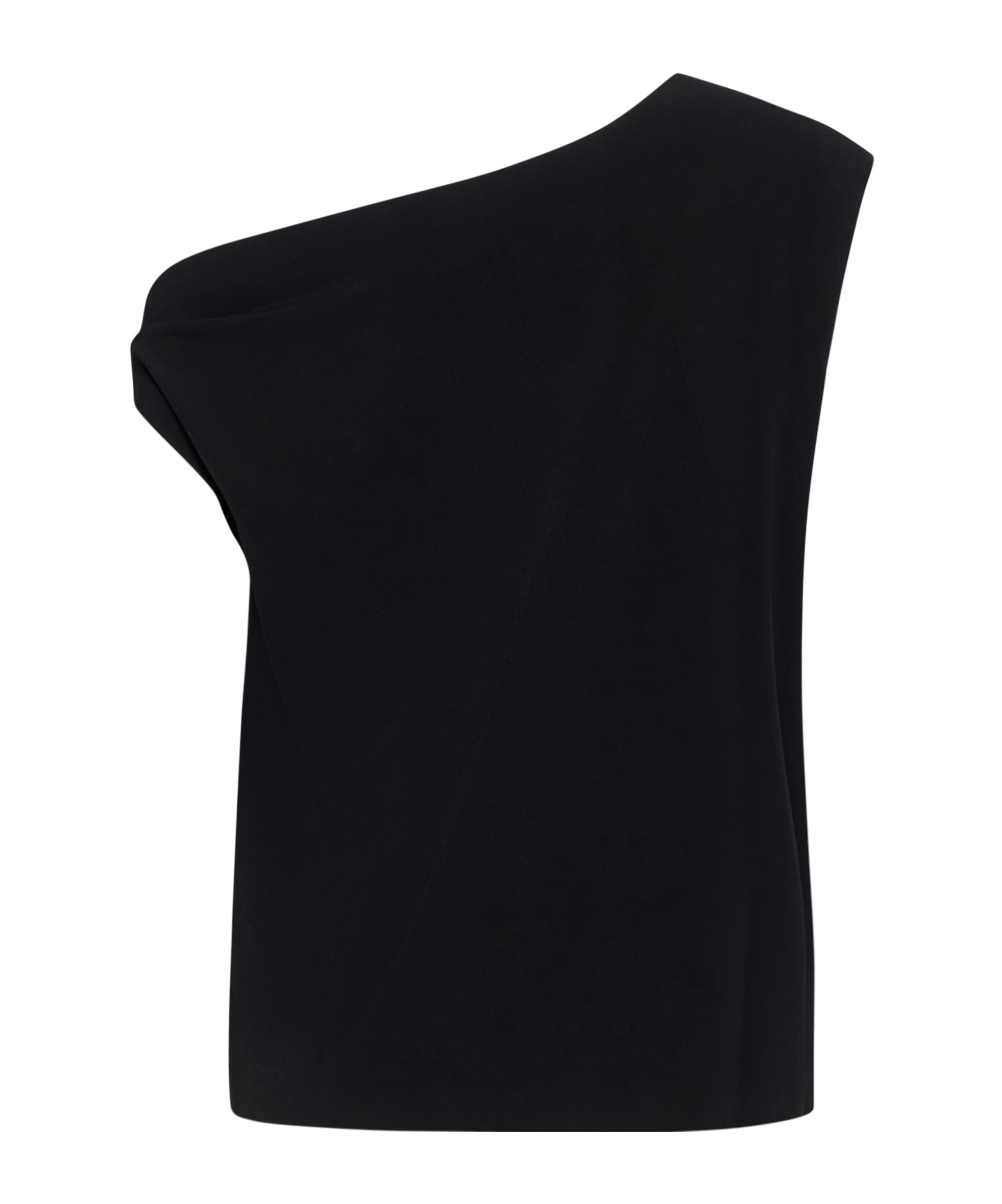 Norma Kamali Drop Shoulder Top In Black