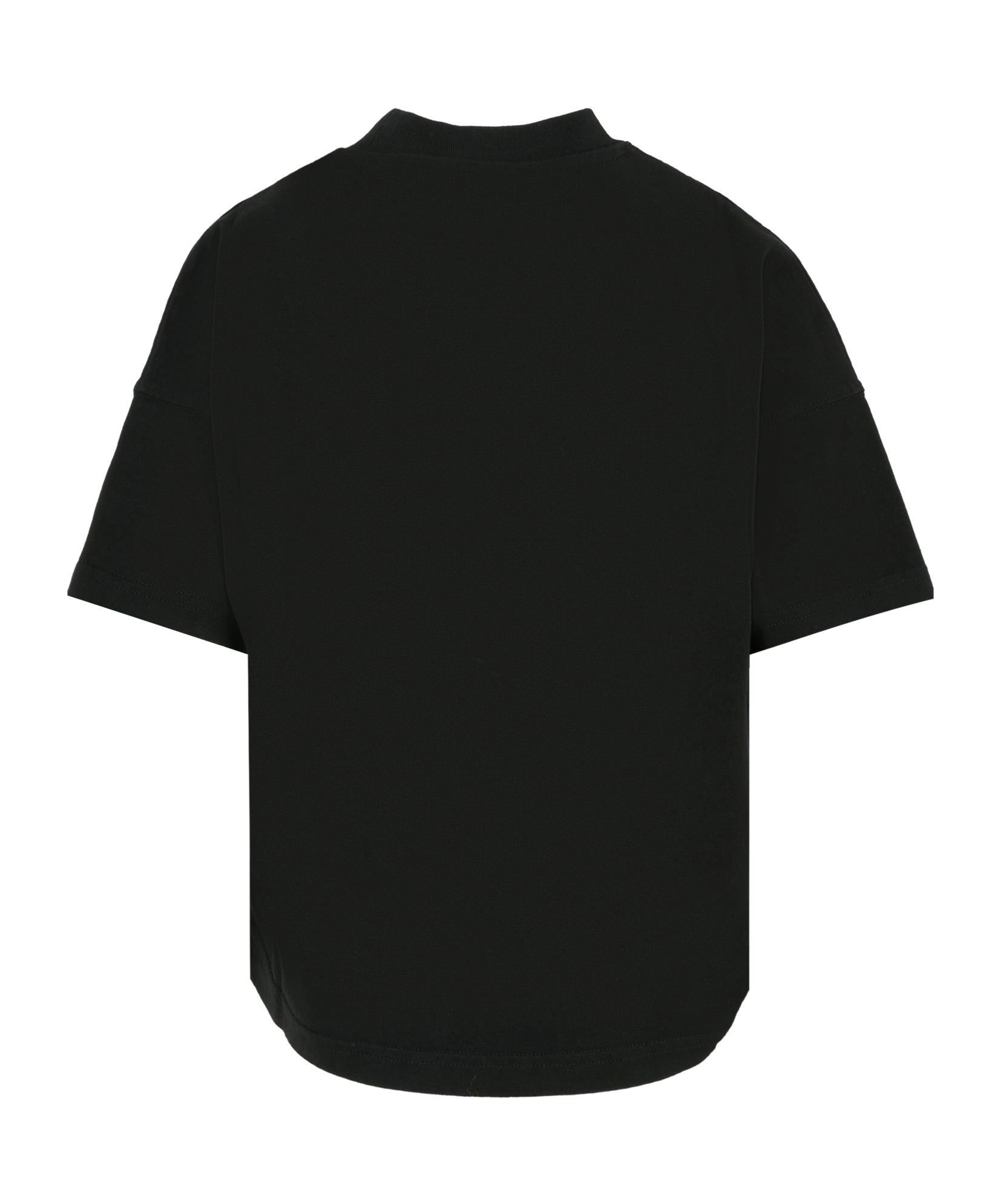 Palm Angels T-shirt With Bear Print In Black