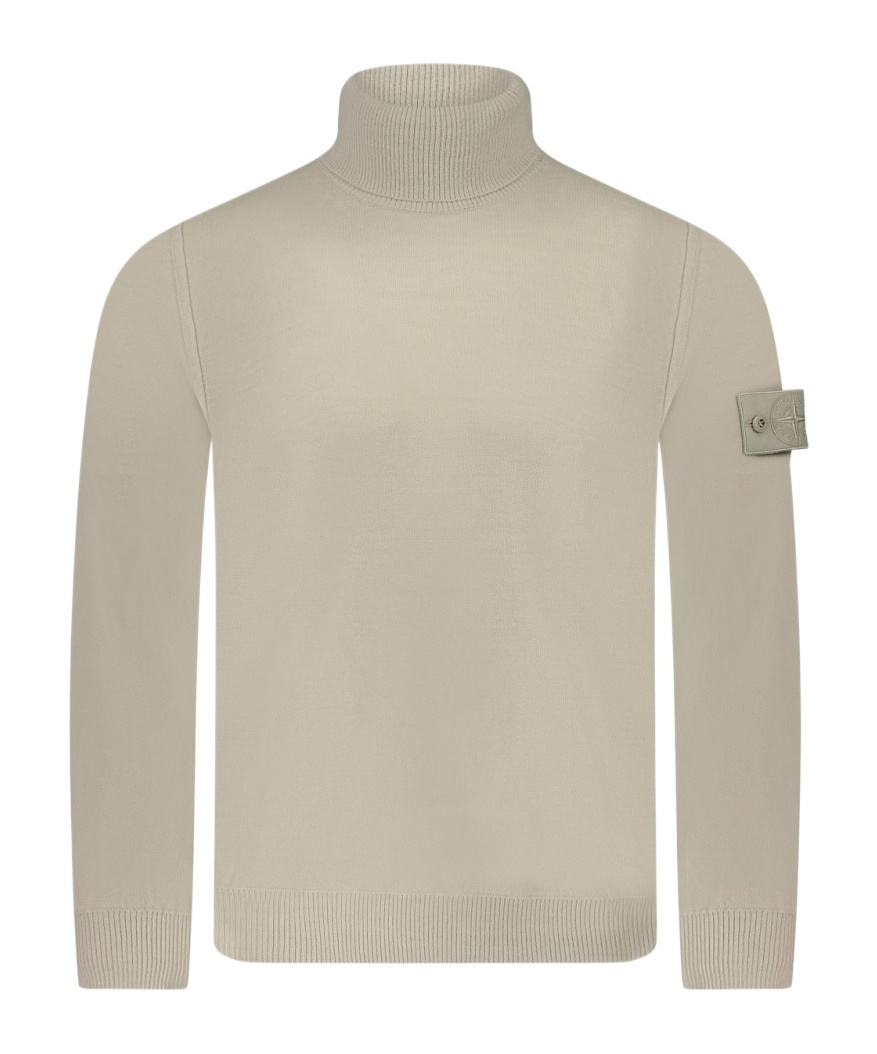 Stone Island Compass-badge Sweater In Neutral