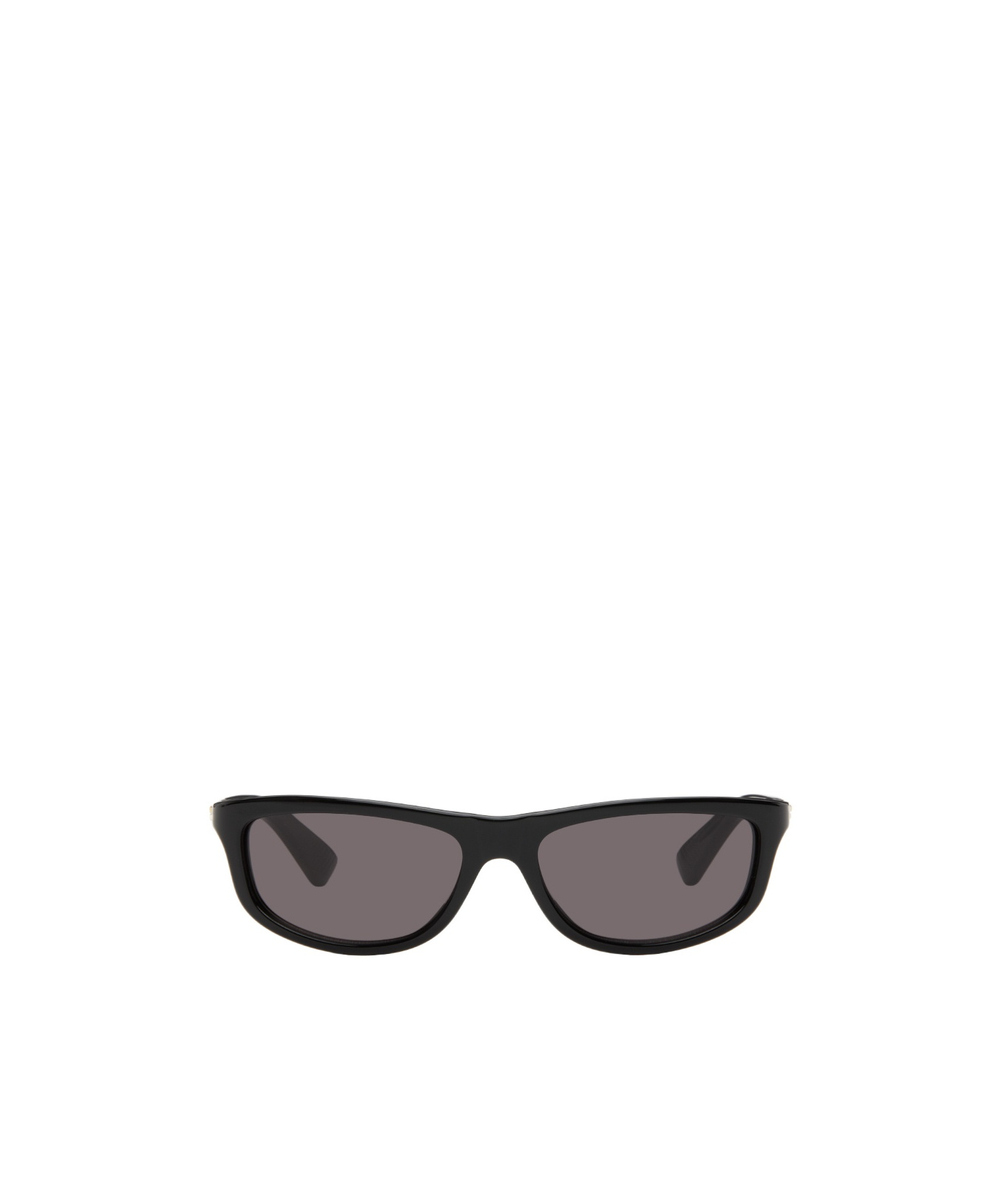 Bottega Veneta Logo Sunglasses In Gray